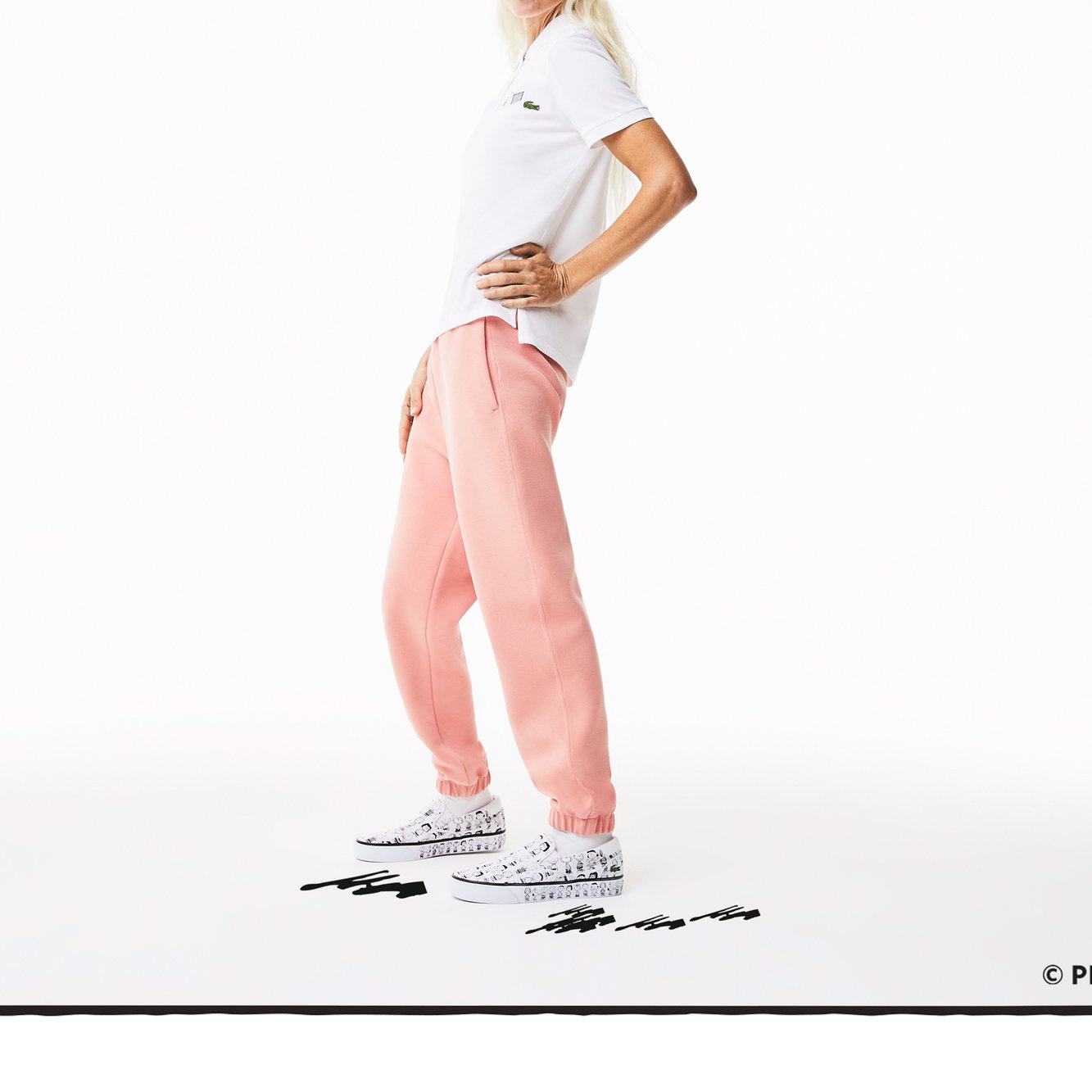 Polo Lacoste x Peanuts femme Lacoste seconde main photo 2
