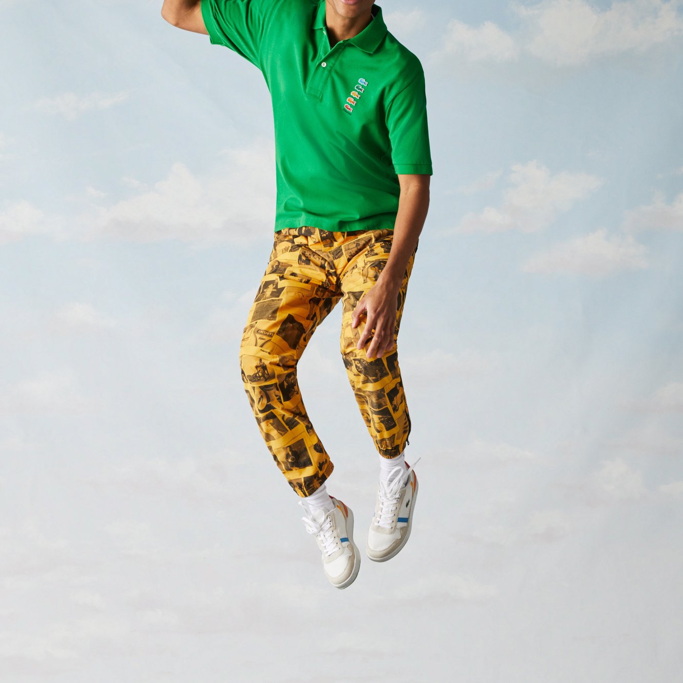 Polo Lacoste x Polaroid homme Lacoste seconde main photo 2