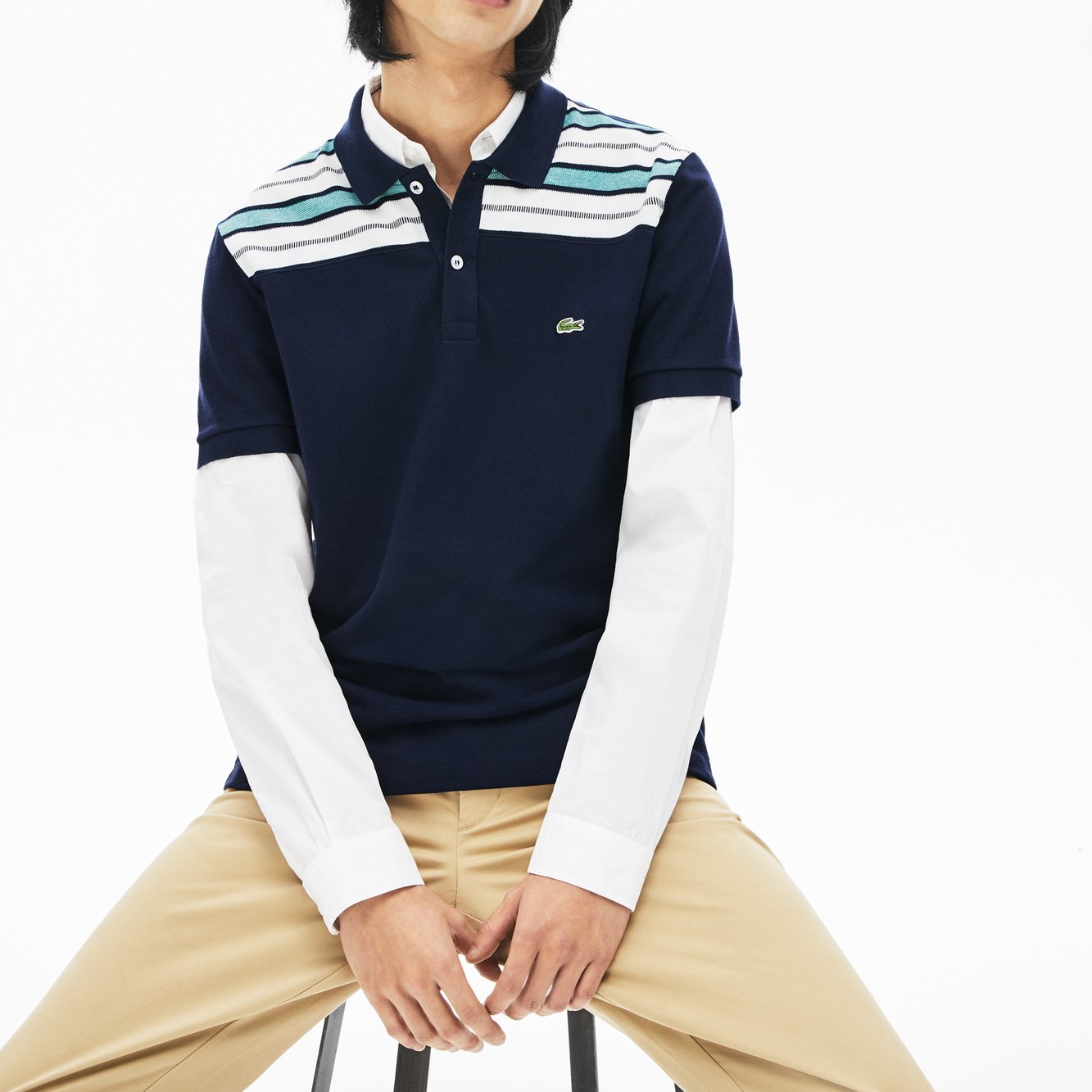 Polo homme Lacoste seconde main photo 2