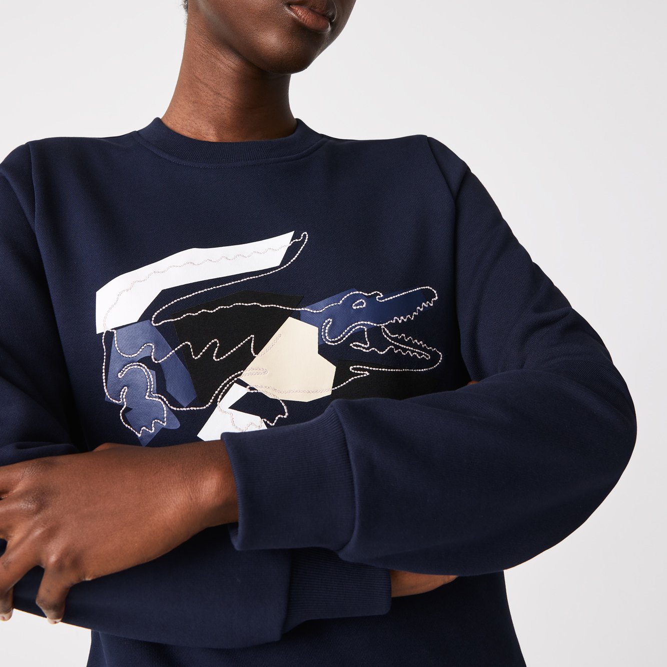 Sweatshirt femme Lacoste seconde main photo 2