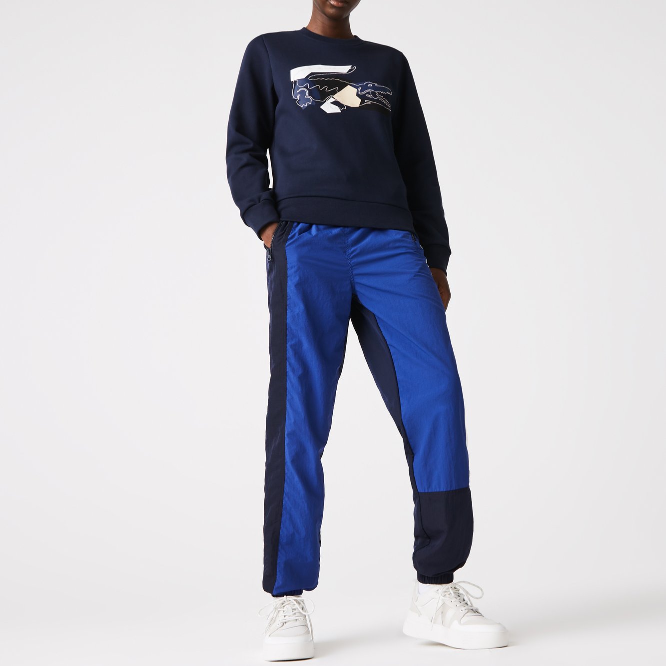 Sweatshirt femme Lacoste seconde main photo 3