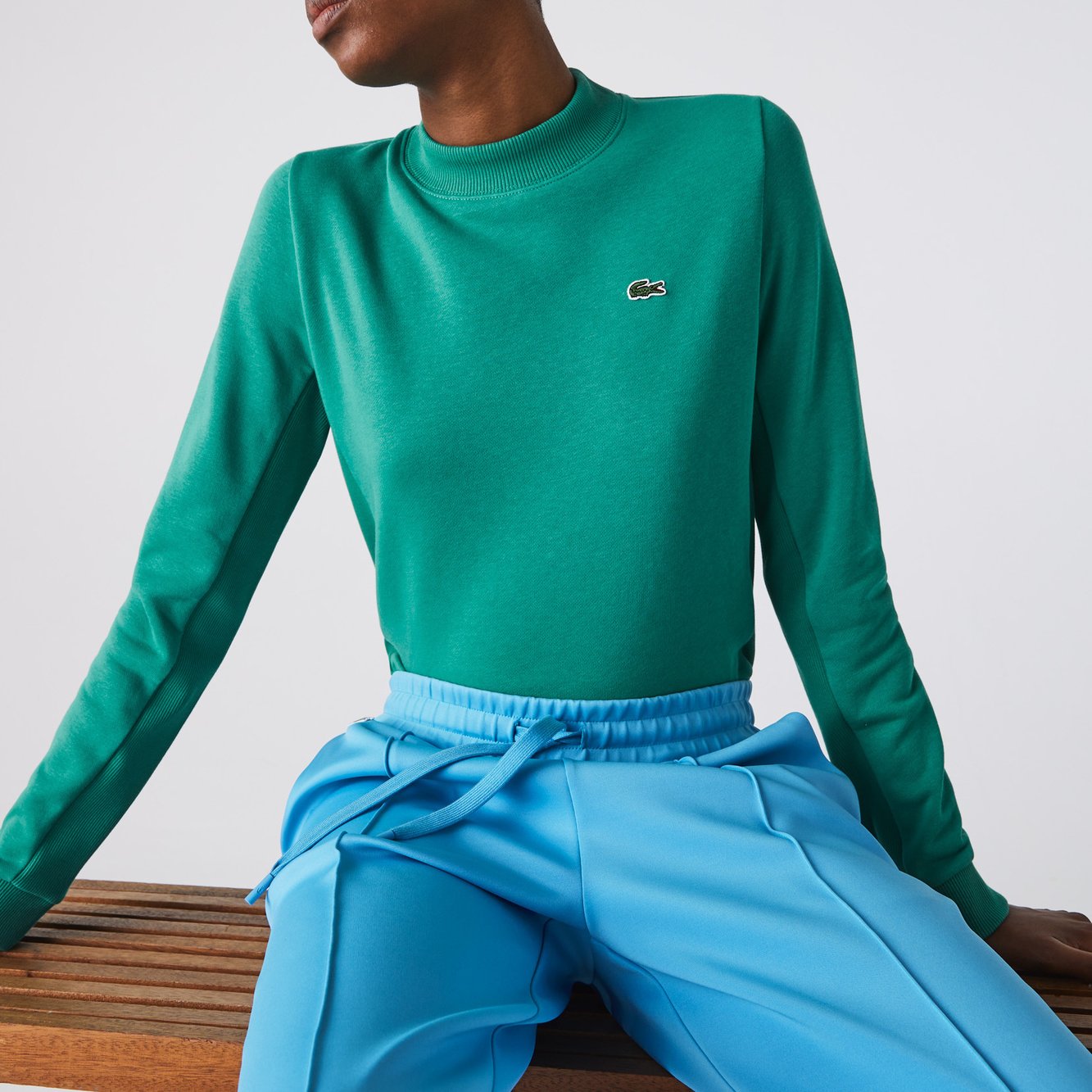 Sweatshirt femme Lacoste seconde main photo 2