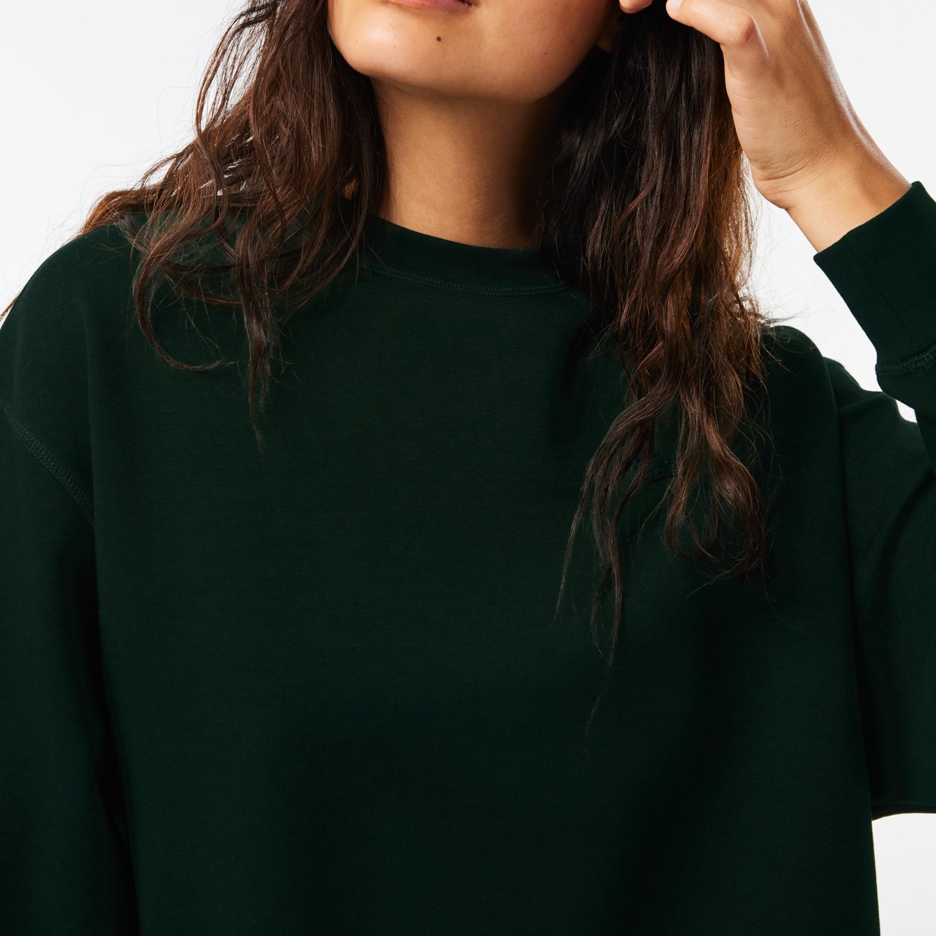 Sweatshirt femme Lacoste seconde main photo 3