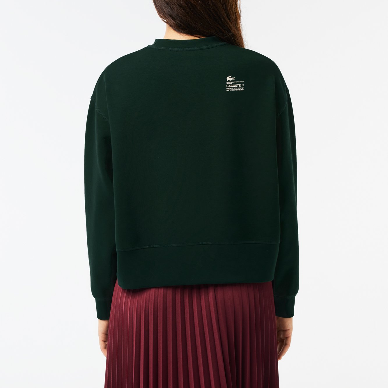 Sweatshirt femme Lacoste seconde main photo 4