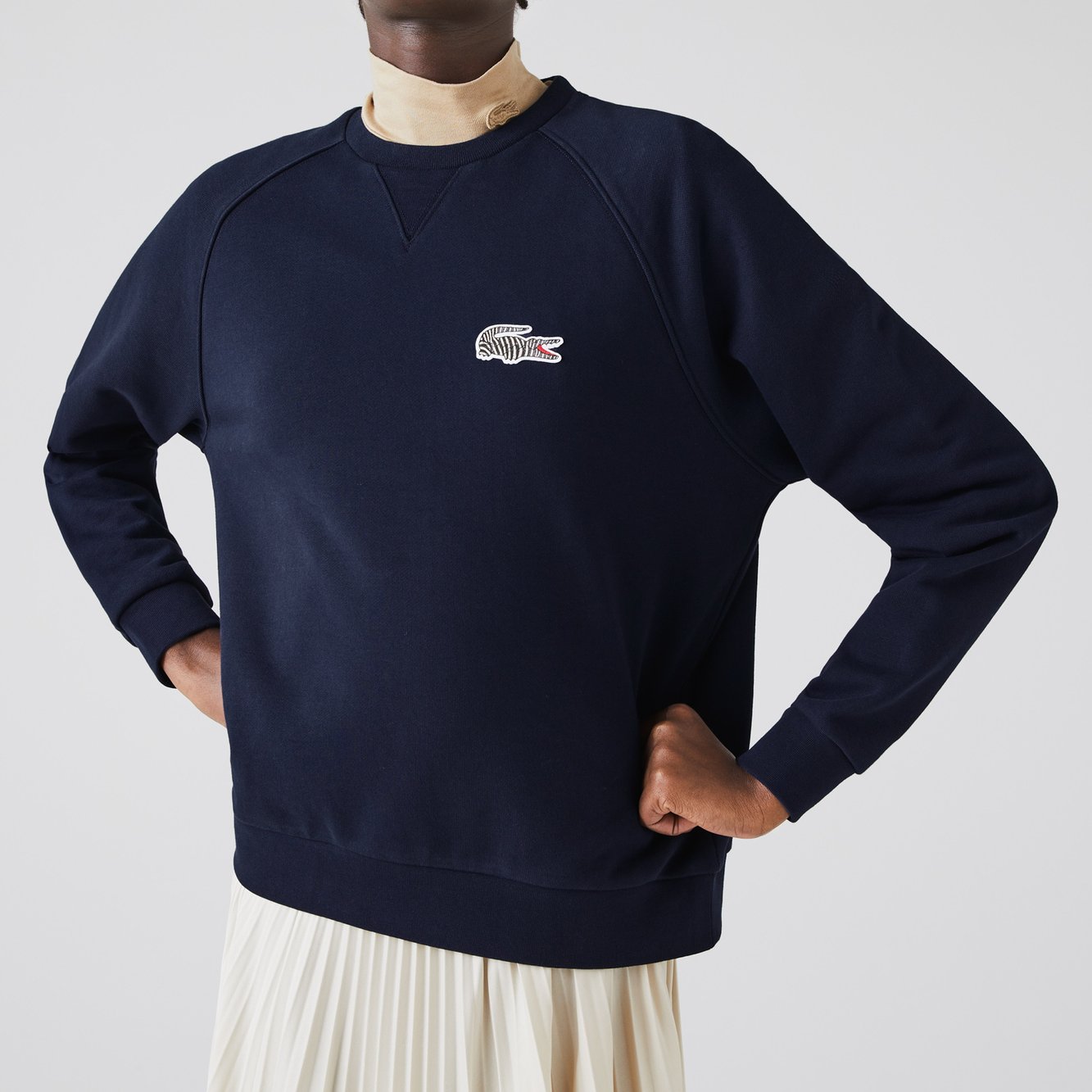 Sweatshirt Lacoste x National Geographic femme Lacoste seconde main photo 3