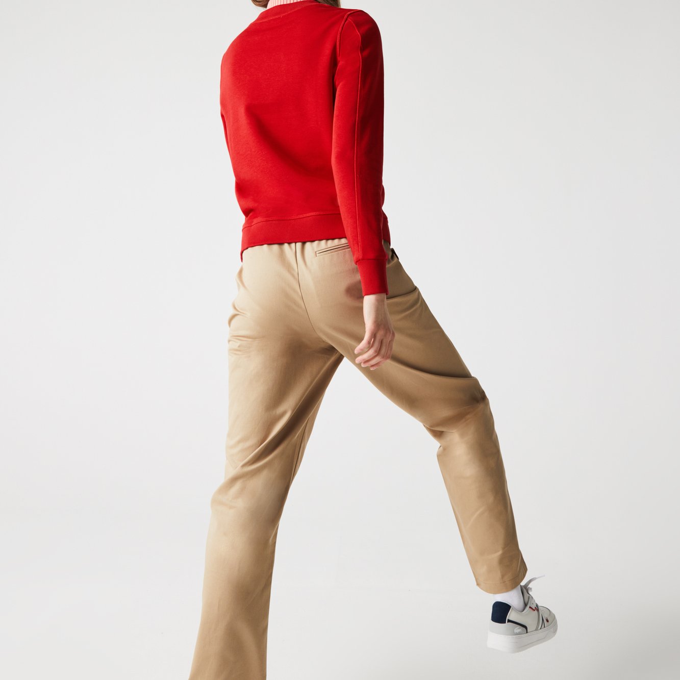 Sweatshirt femme Lacoste seconde main photo 4