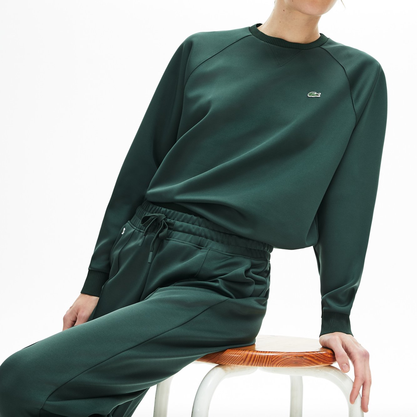 Sweatshirt femme Lacoste seconde main photo 2