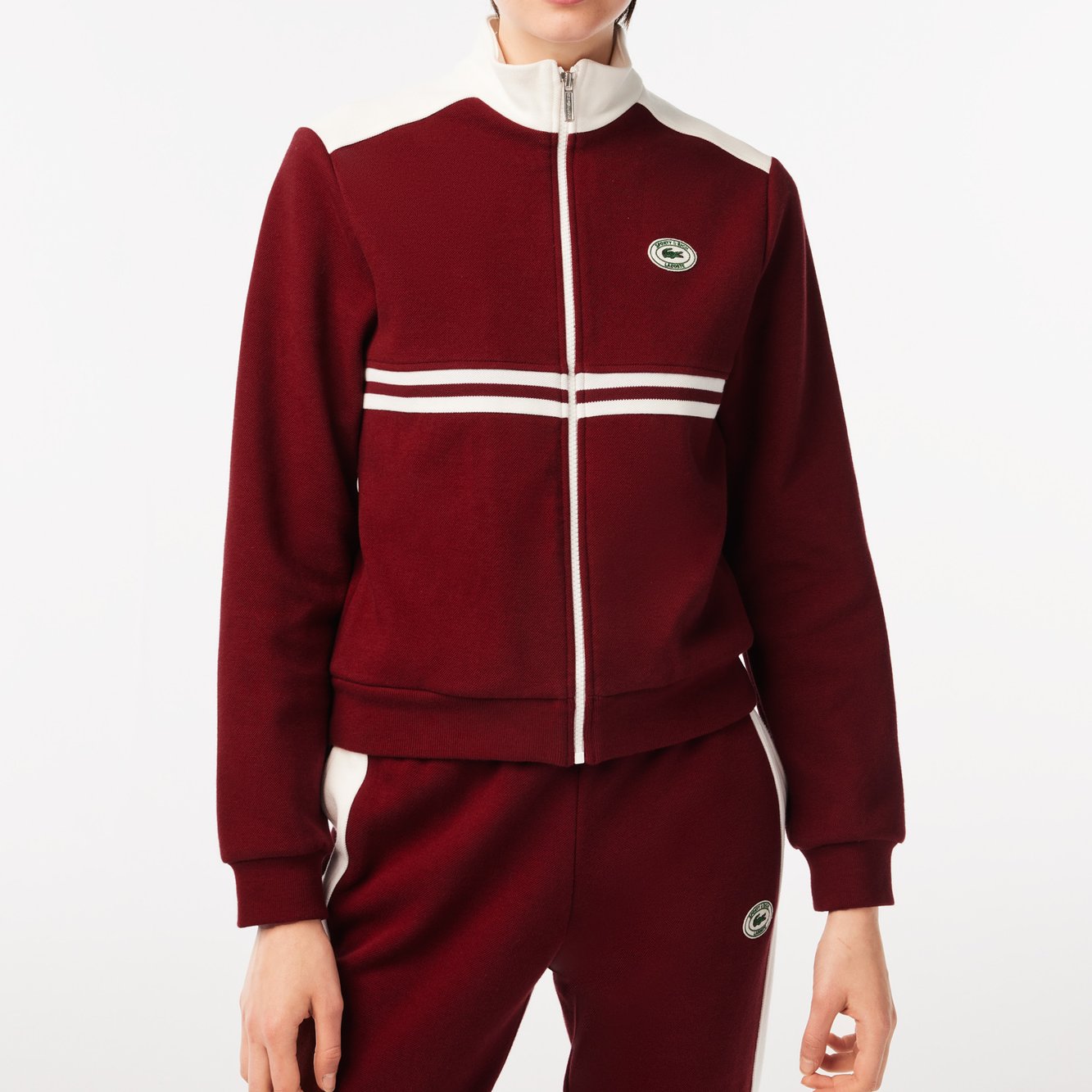 Sweatshirt Lacoste x Sporty & Rich femme Lacoste seconde main photo 2