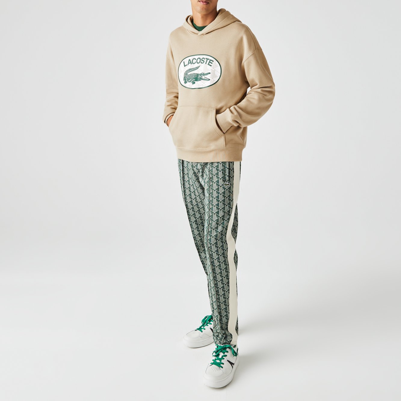 Sweatshirt homme Lacoste seconde main photo 3