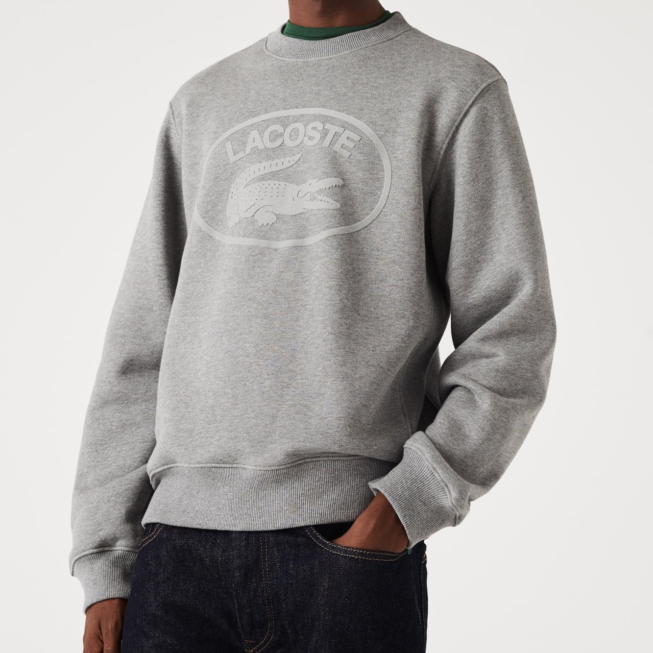 Sweatshirt homme Lacoste seconde main photo 2