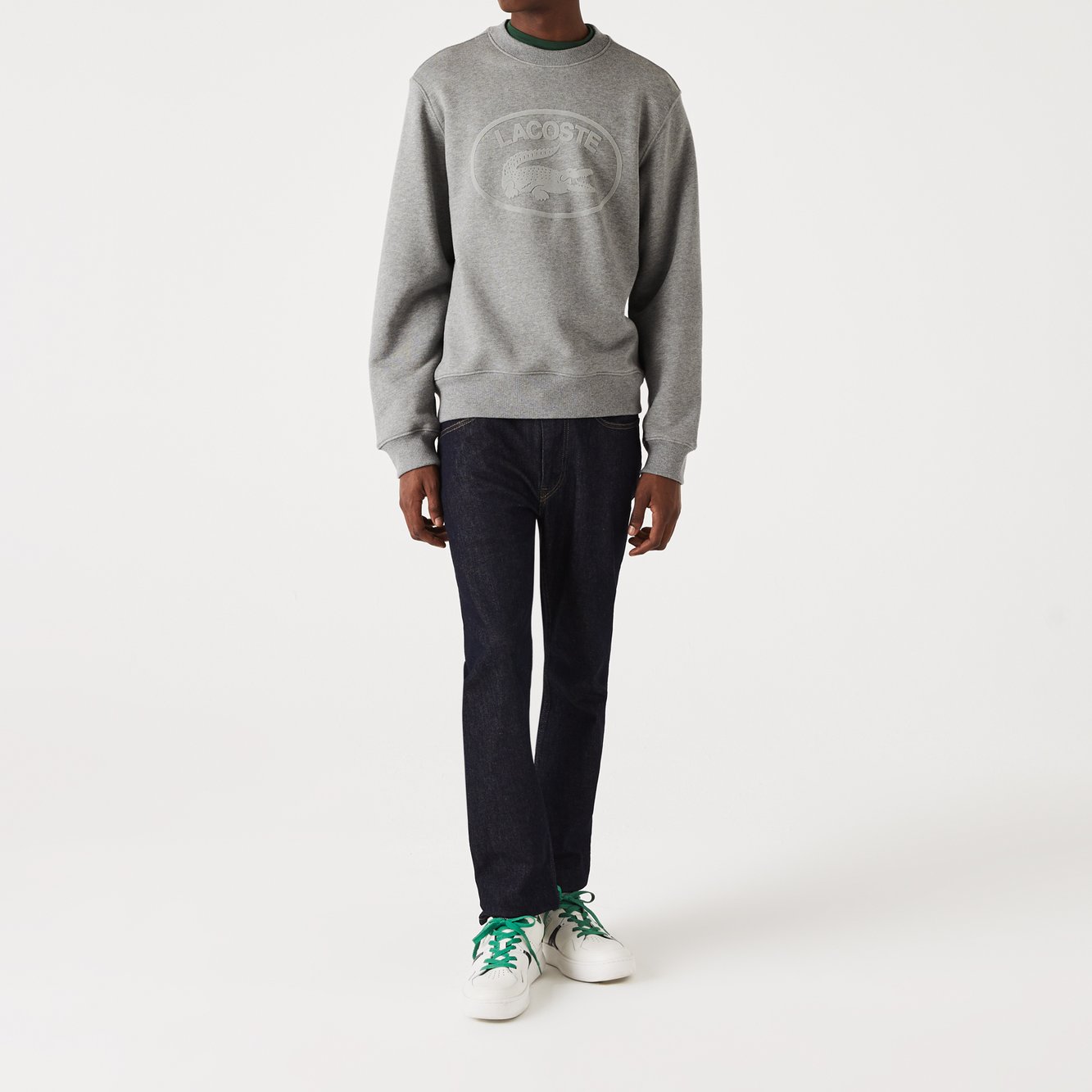 Sweatshirt homme Lacoste seconde main photo 3