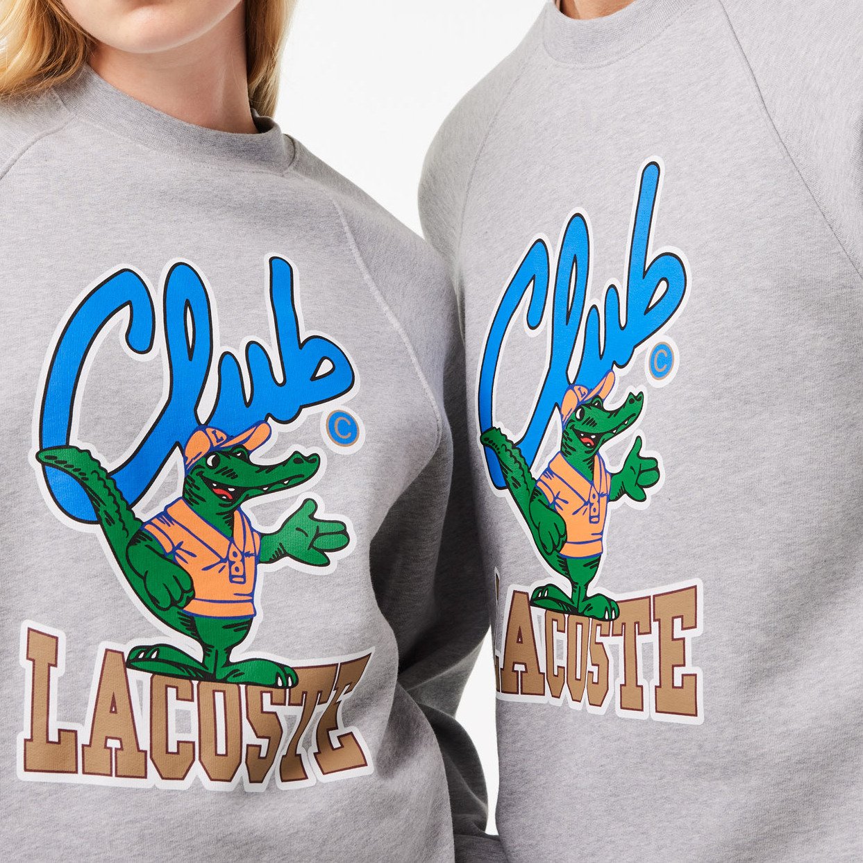 Sweatshirt unisexe Lacoste seconde main photo 3