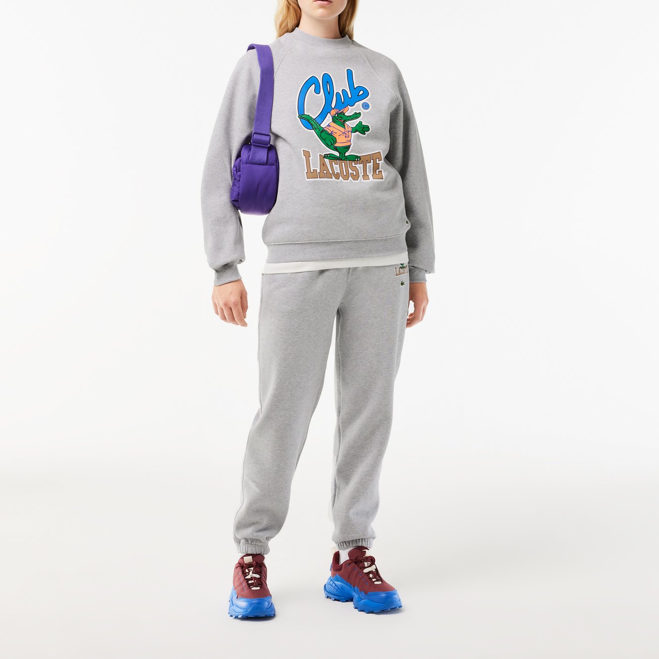 Sweatshirt unisexe Lacoste seconde main photo 5