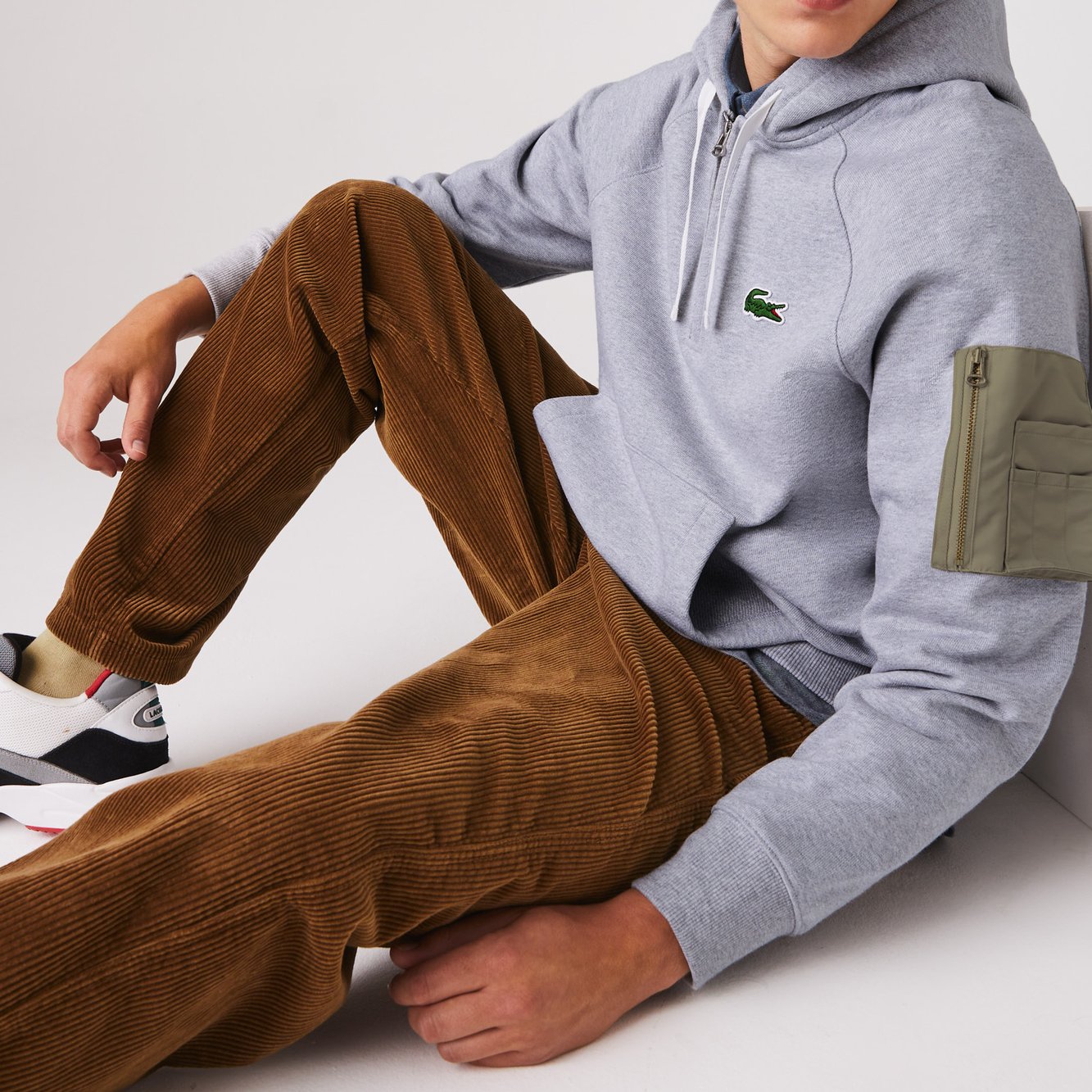 Sweatshirt homme Lacoste seconde main photo 2