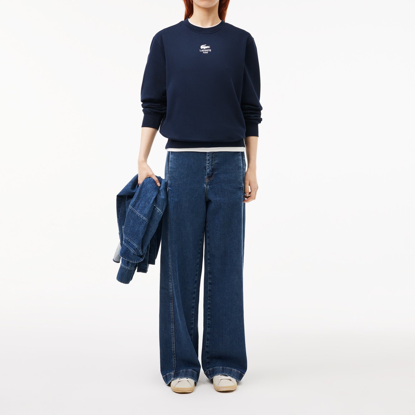 Sweatshirt unisexe Lacoste seconde main photo 1