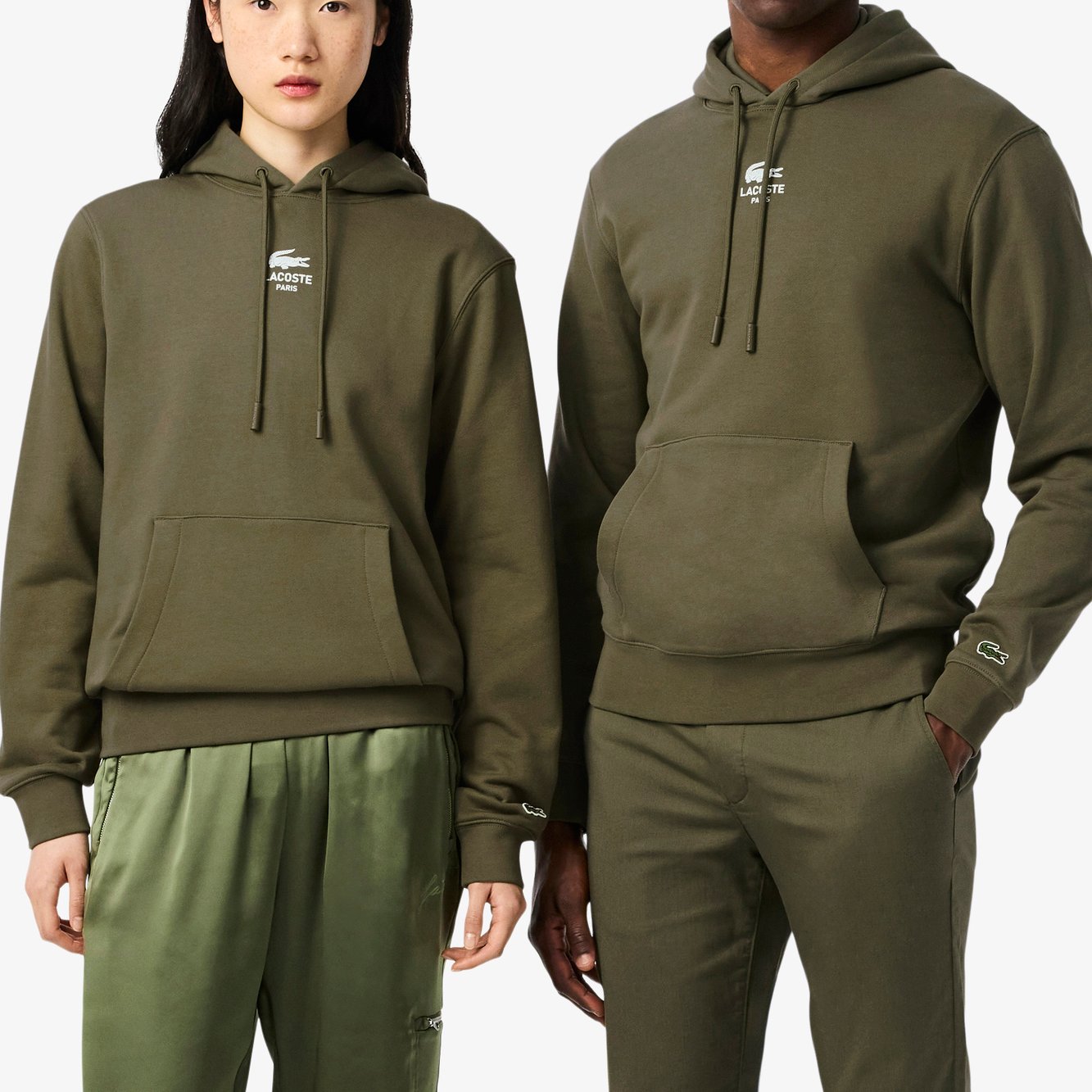 Sweatshirt unisexe Lacoste seconde main photo 2