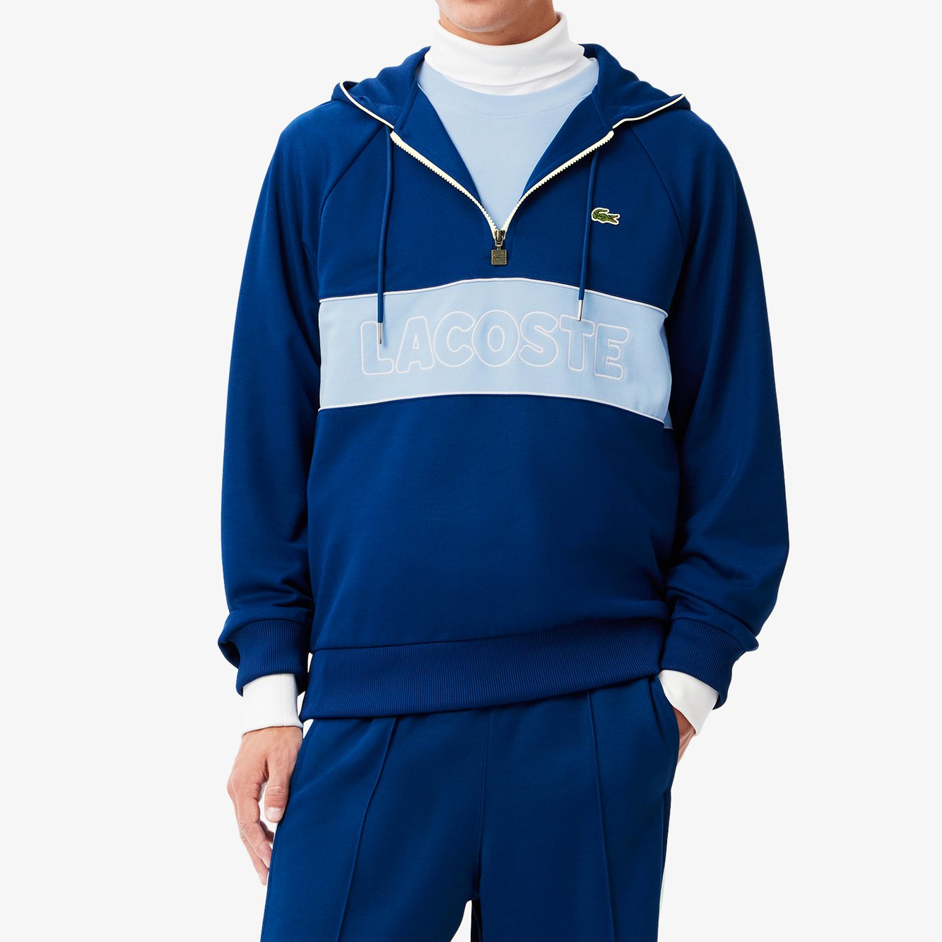 Sweatshirt homme Lacoste seconde main photo 3