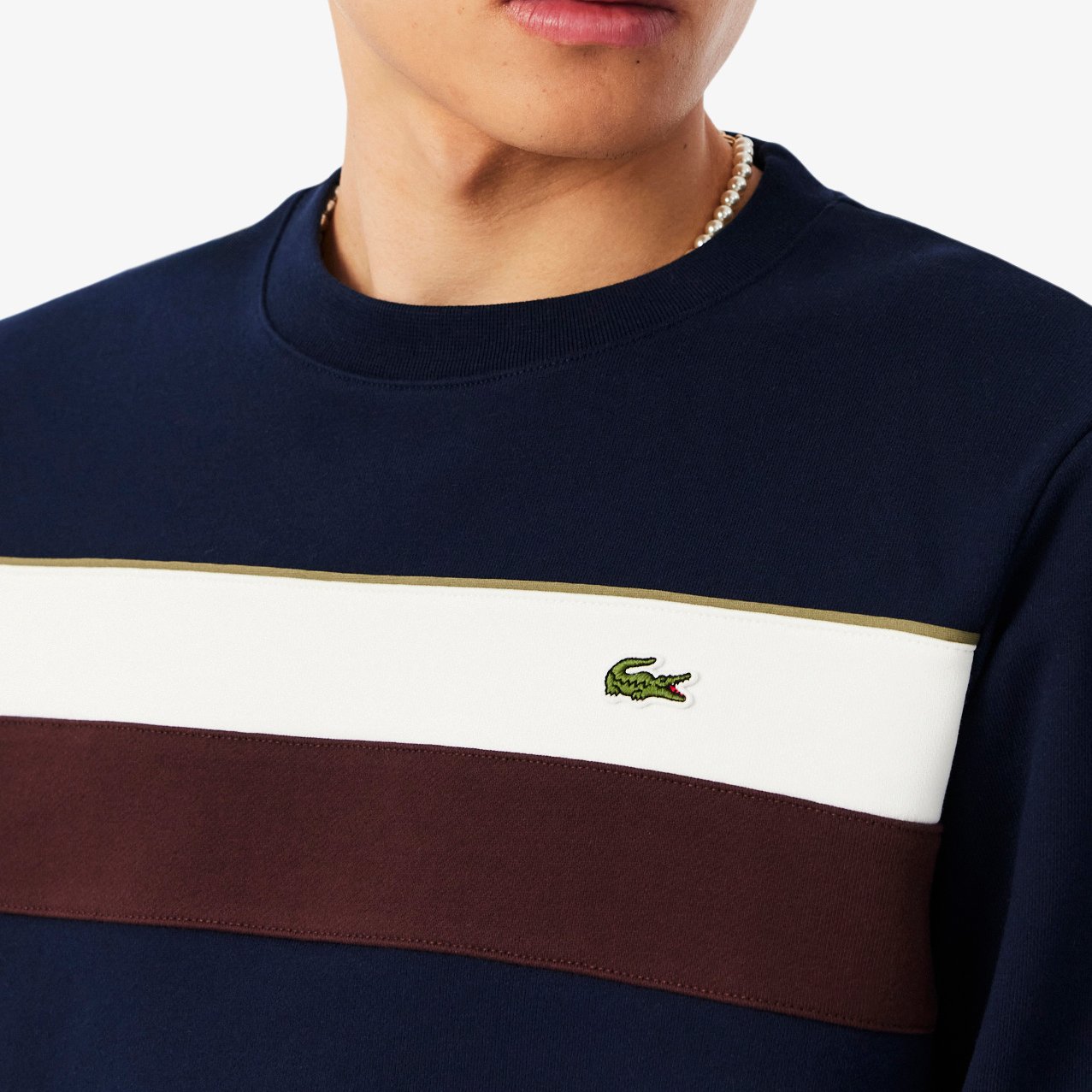 Sweatshirt homme Lacoste seconde main photo 3
