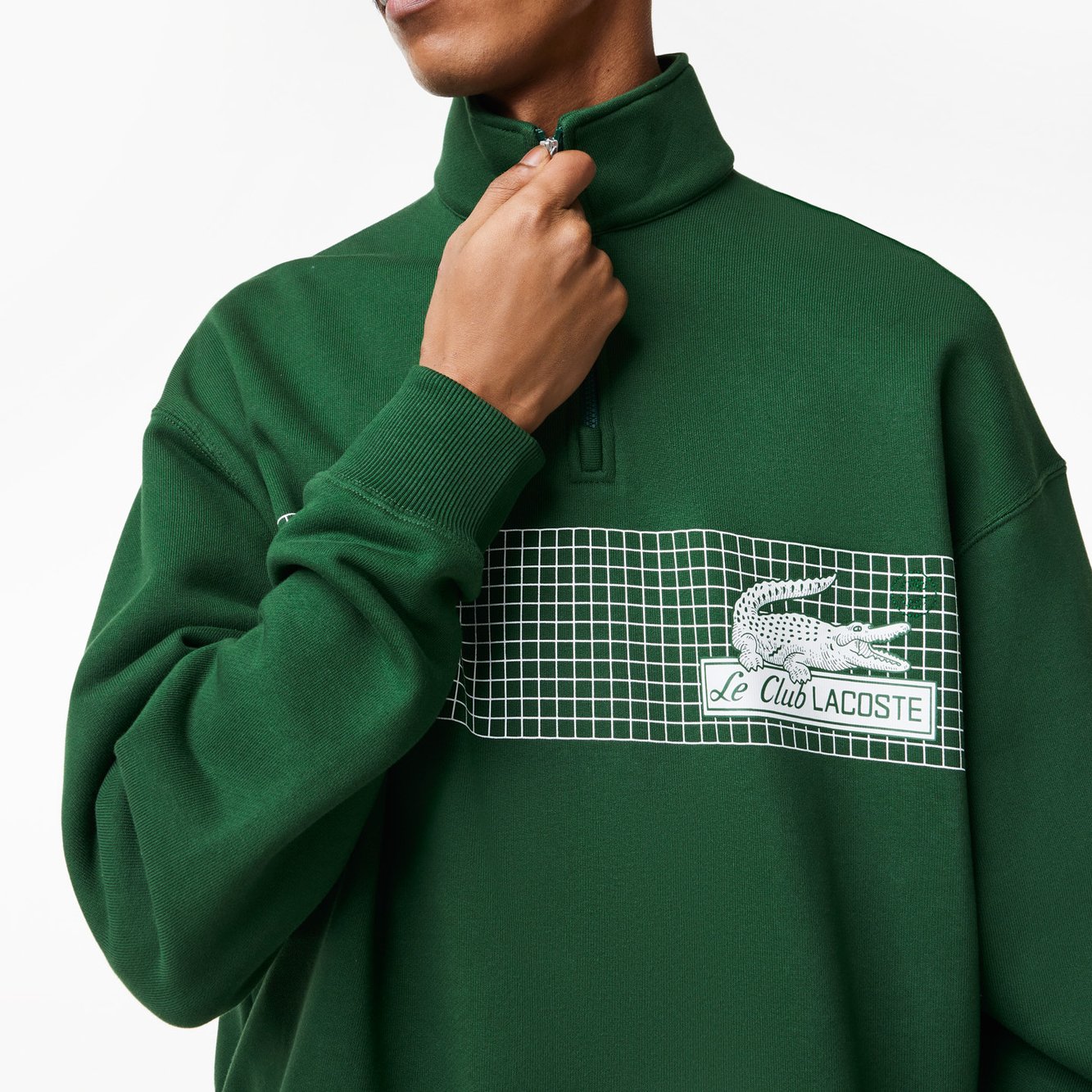 Sweatshirt homme Lacoste seconde main photo 3