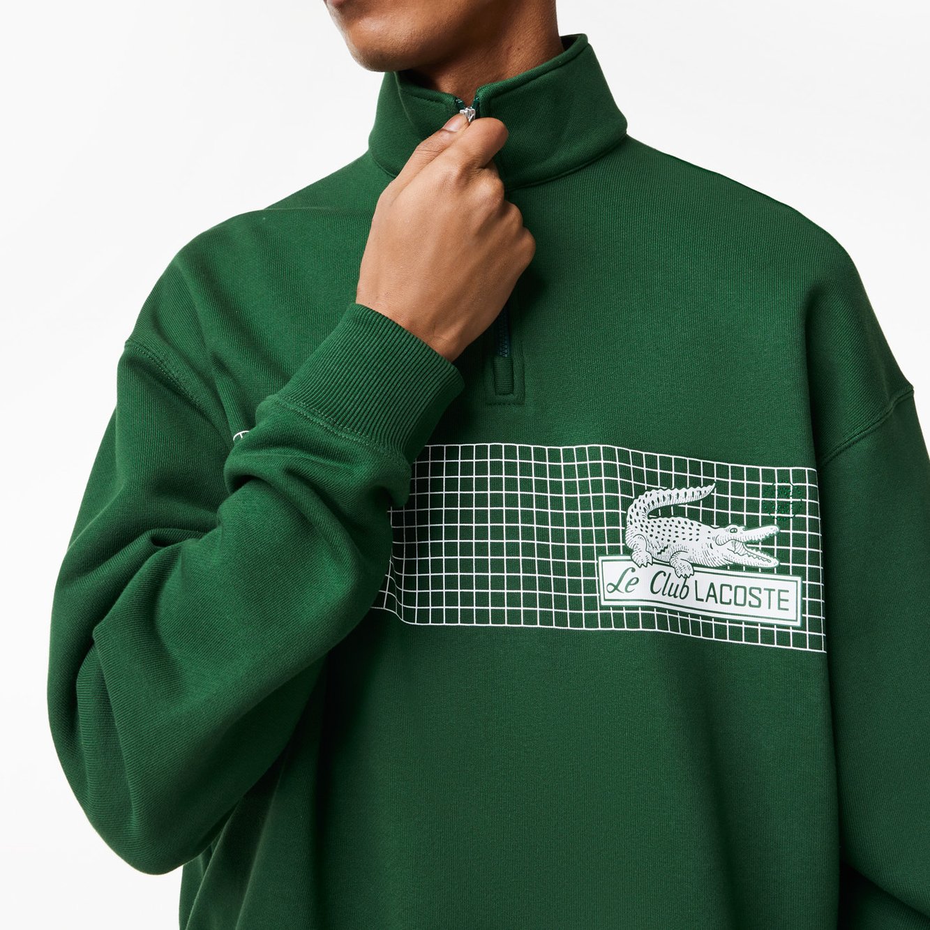 Sweatshirt homme Lacoste seconde main photo 3