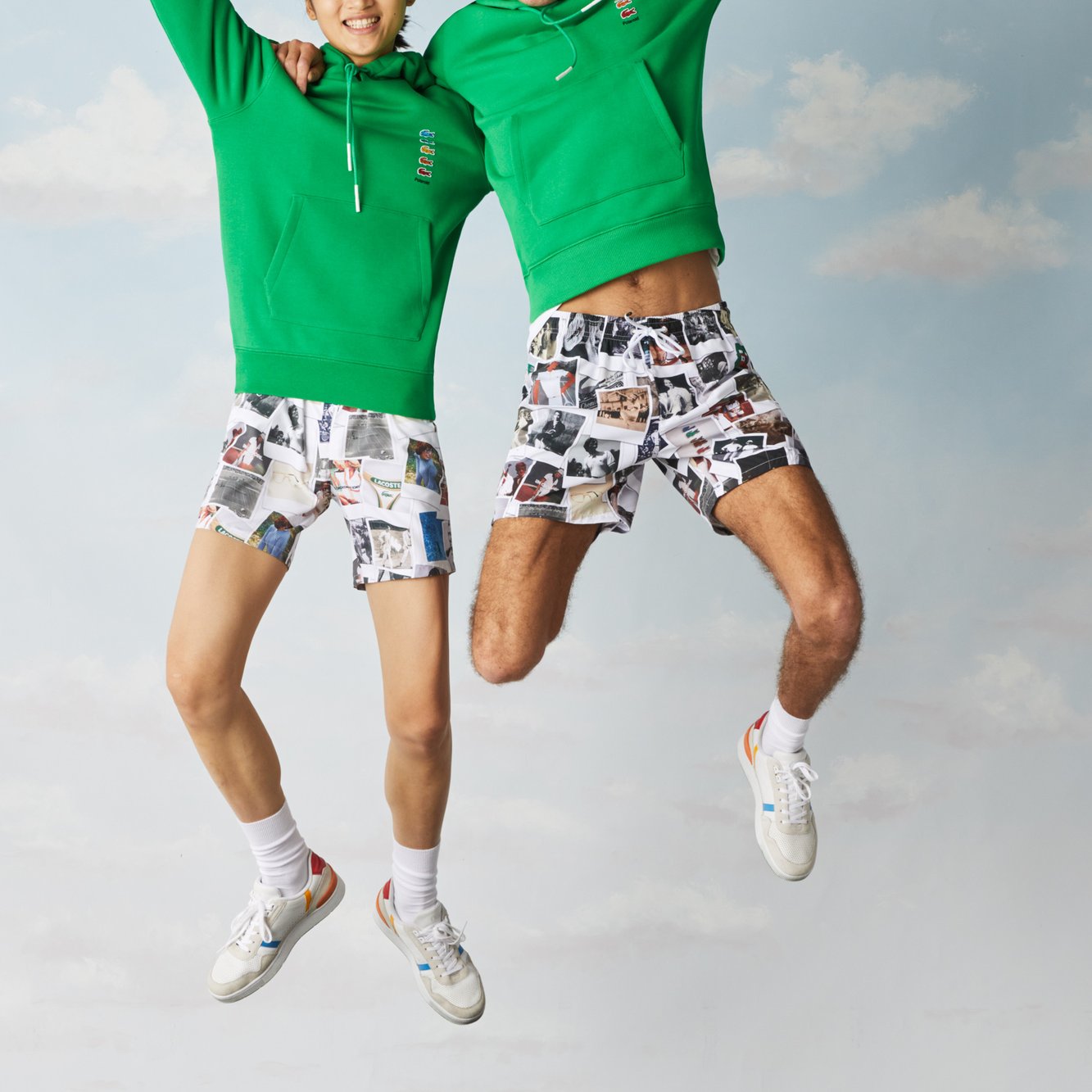 Sweatshirt Lacoste x Polaroid unisexe Lacoste seconde main photo 2
