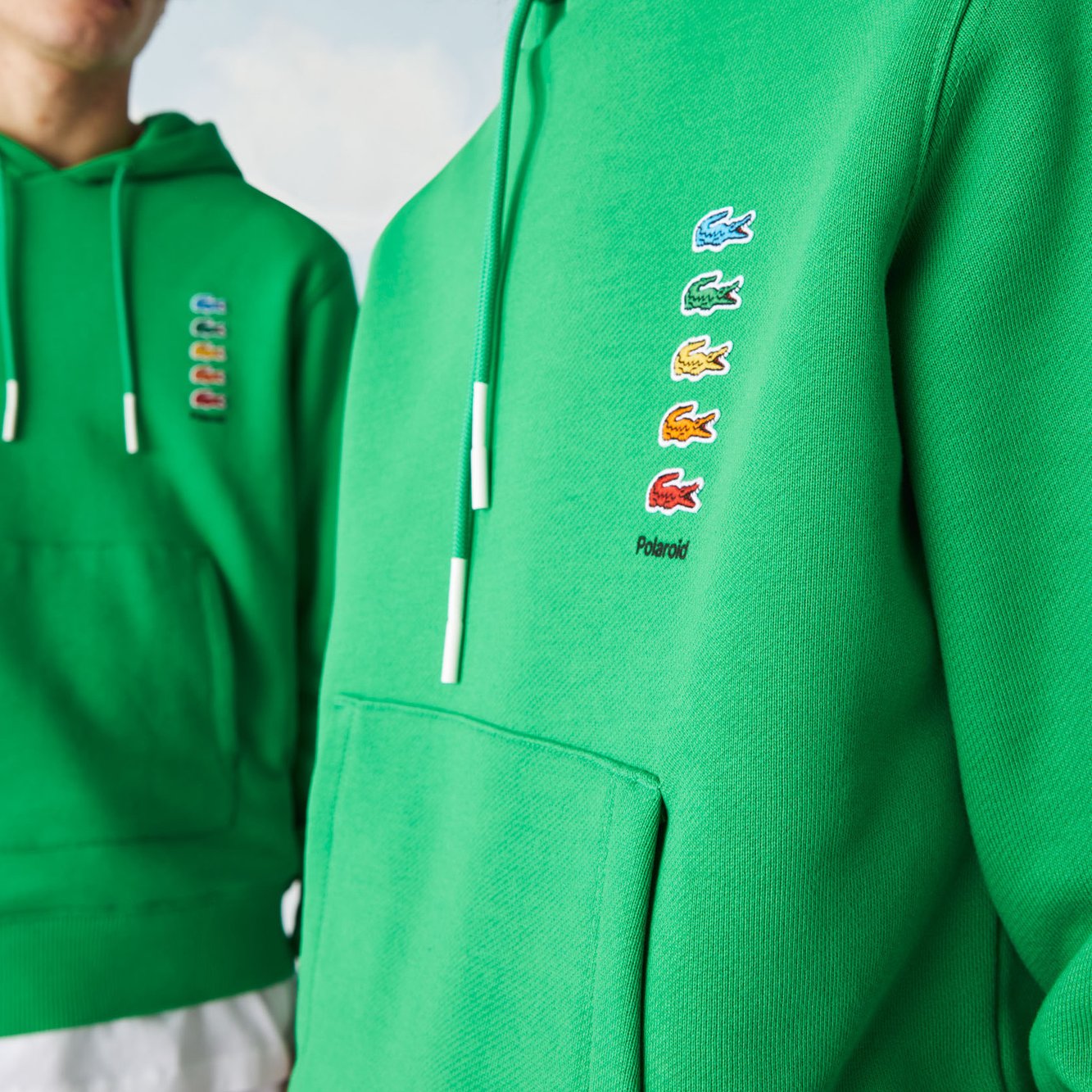 Sweatshirt Lacoste x Polaroid unisexe Lacoste seconde main photo 3