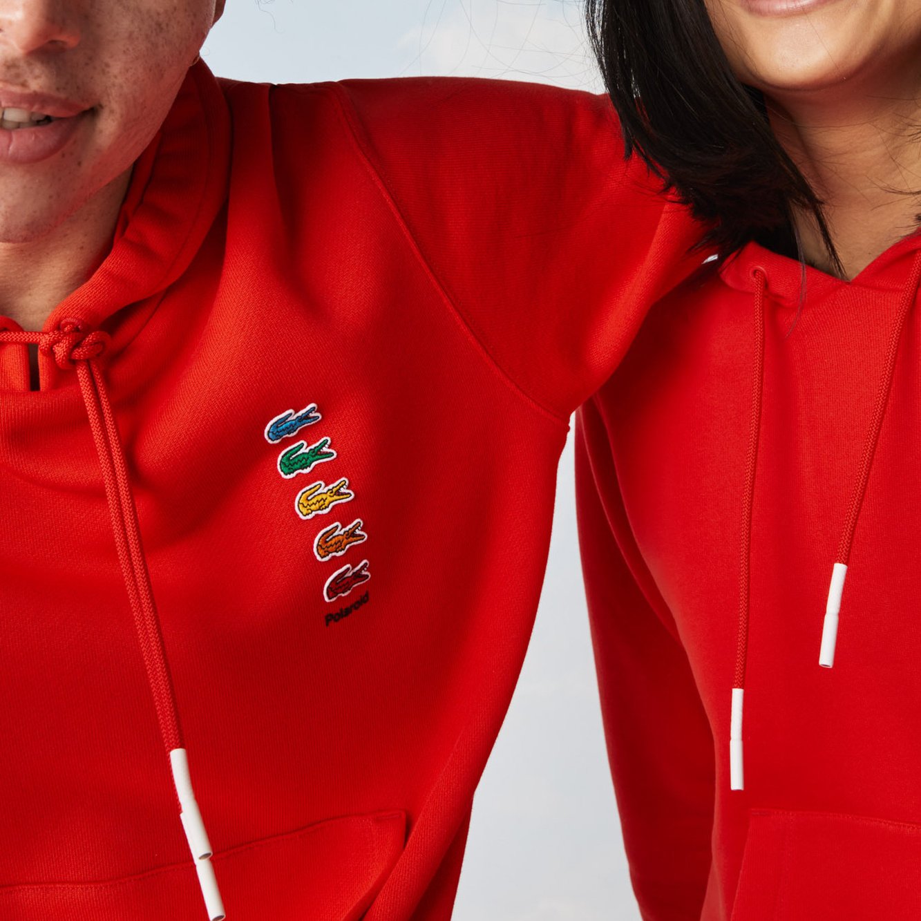 Sweatshirt Lacoste x Polaroid unisexe Lacoste seconde main photo 3