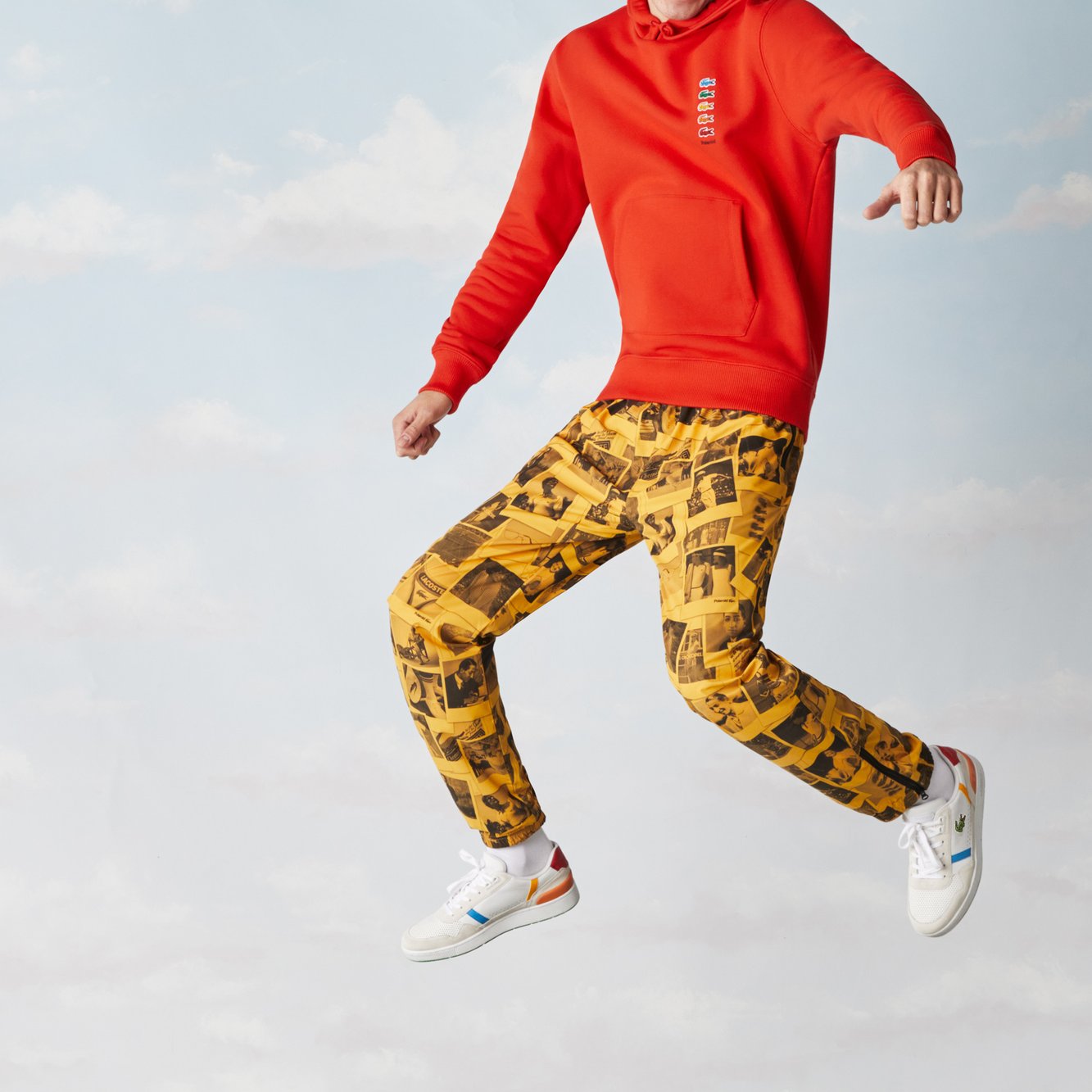 Sweatshirt Lacoste x Polaroid unisexe Lacoste seconde main photo 2