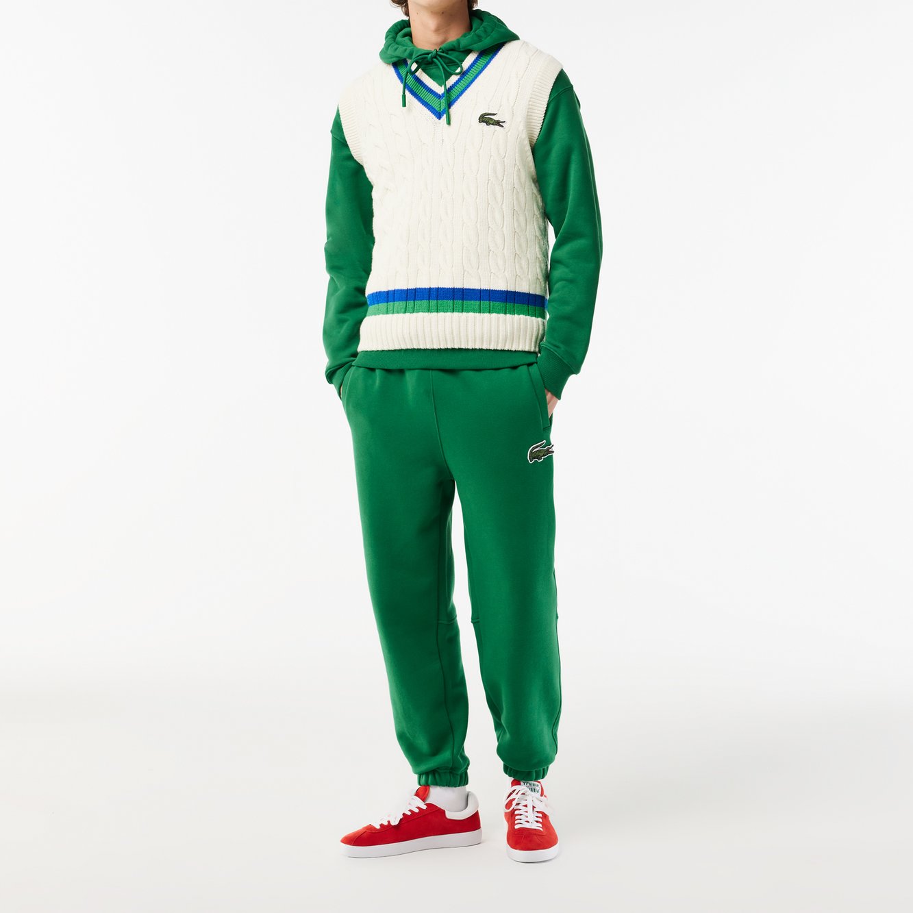 Sweatshirt unisexe Lacoste seconde main photo 5