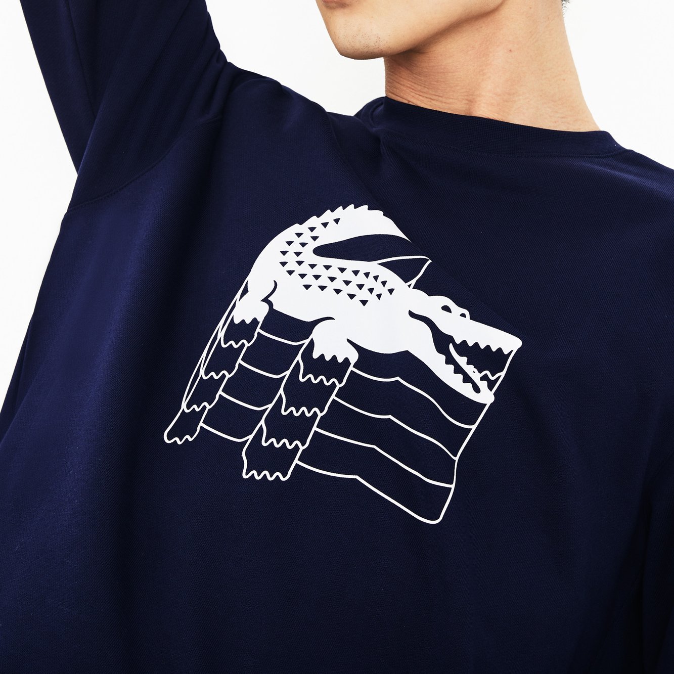 Sweatshirt homme Lacoste seconde main photo 2