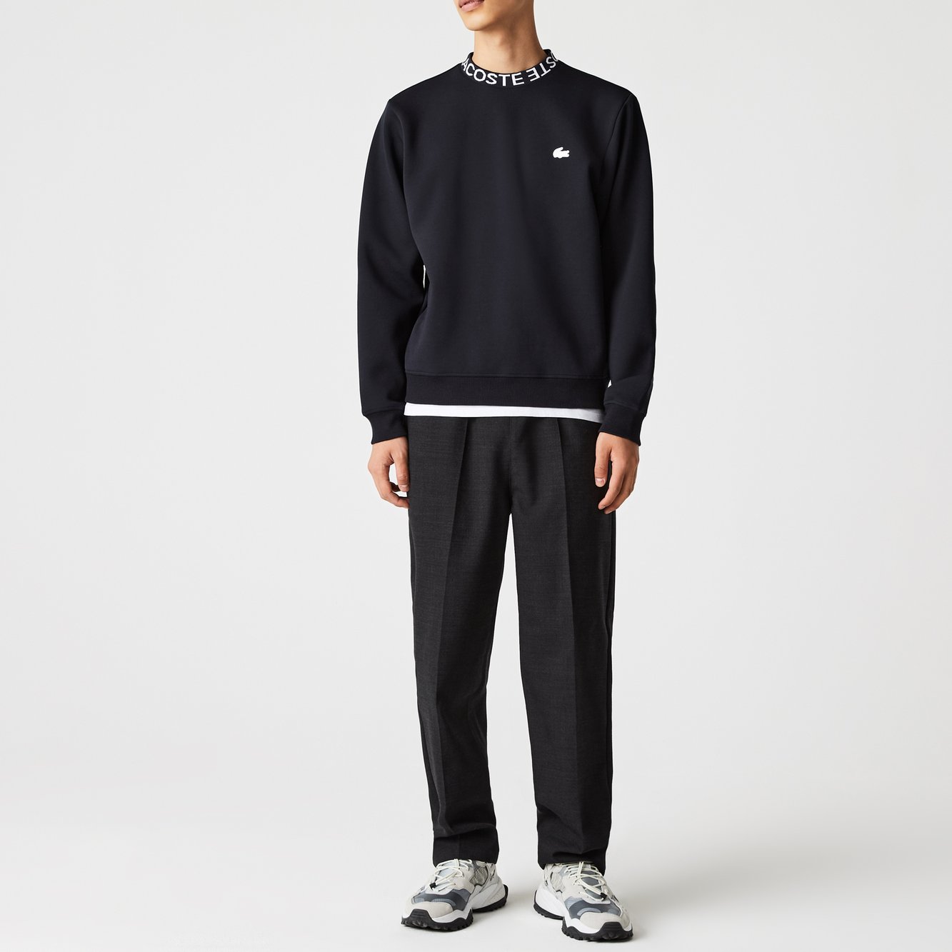 Sweatshirt homme Lacoste seconde main photo 3