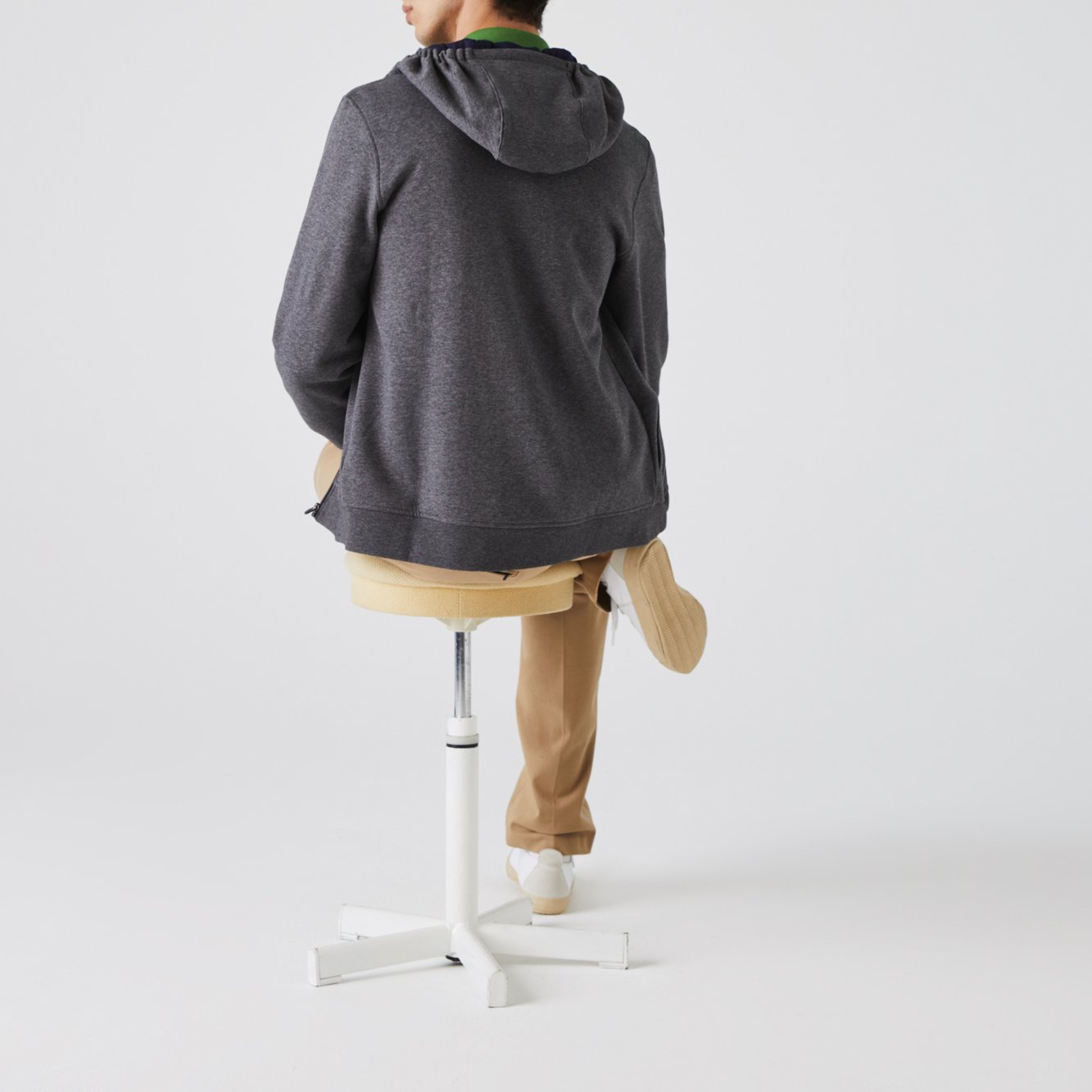Sweatshirt homme Lacoste seconde main photo 3