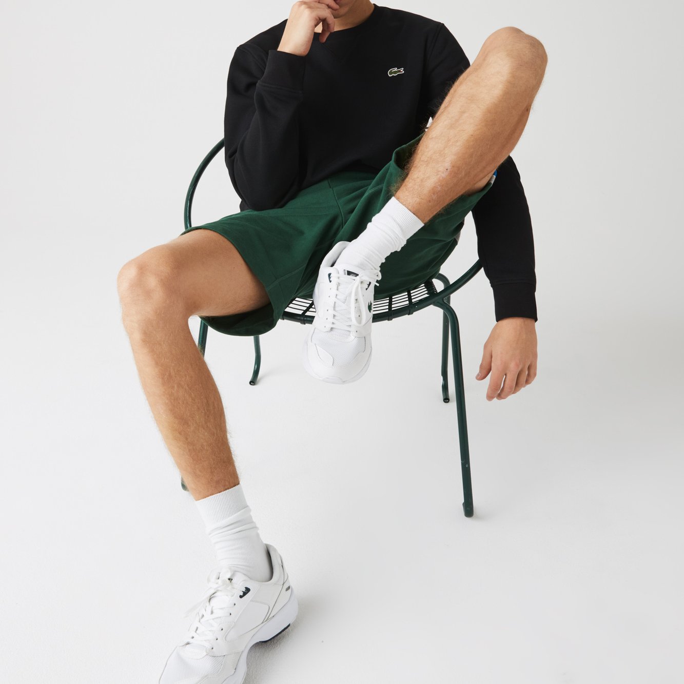 Sweatshirt homme Lacoste seconde main photo 2