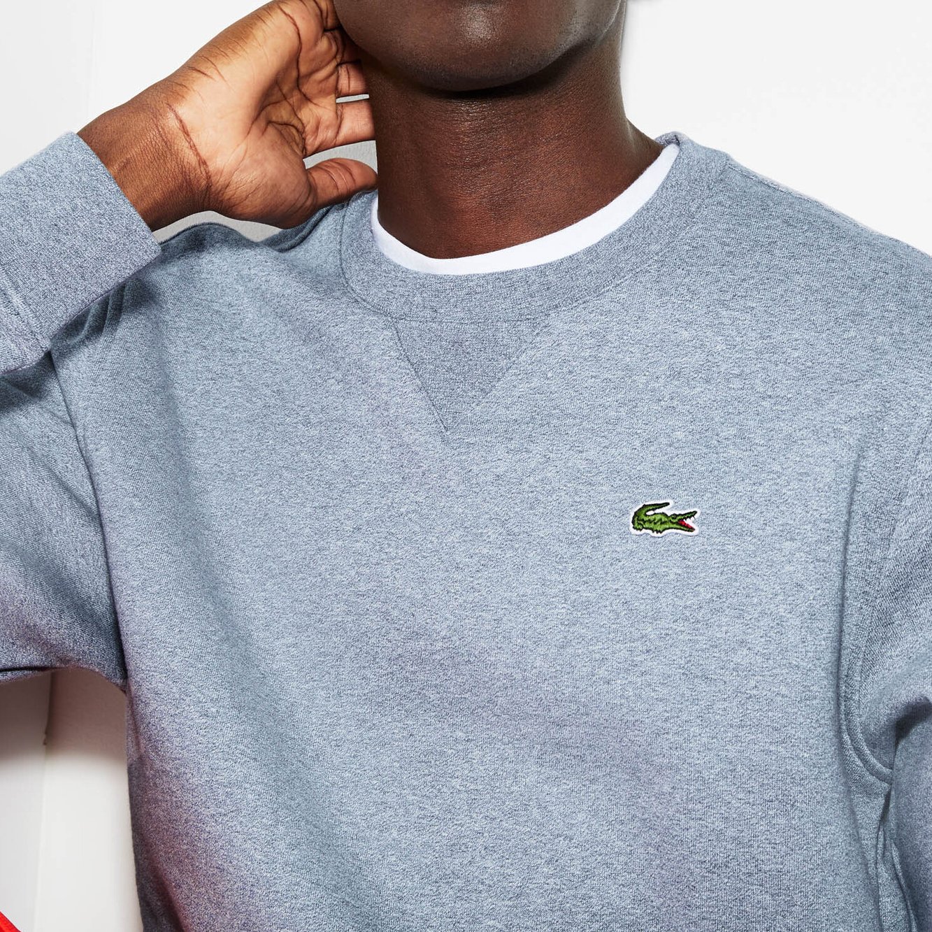 Sweatshirt homme Lacoste seconde main photo 2