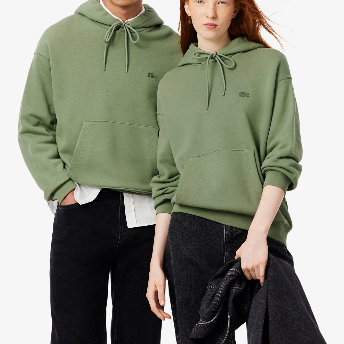 Sweatshirt unisexe Lacoste seconde main photo 2