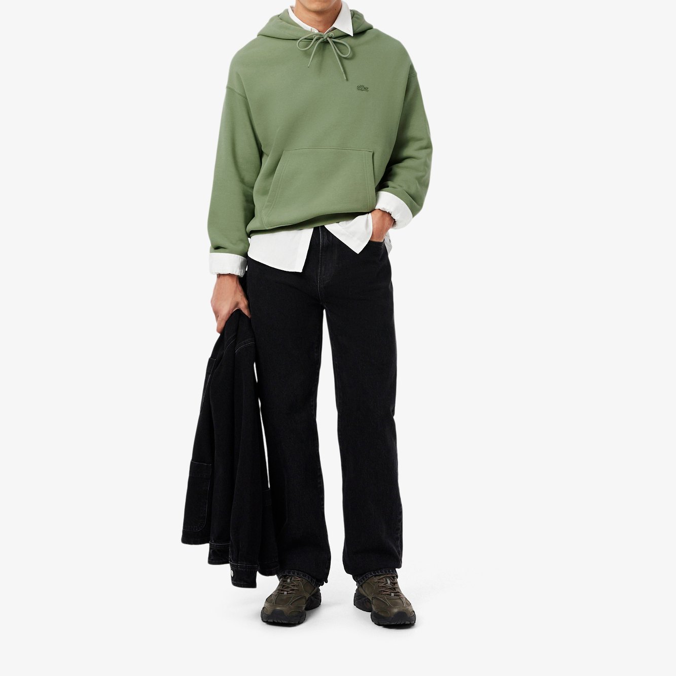 Sweatshirt unisexe Lacoste seconde main photo 2