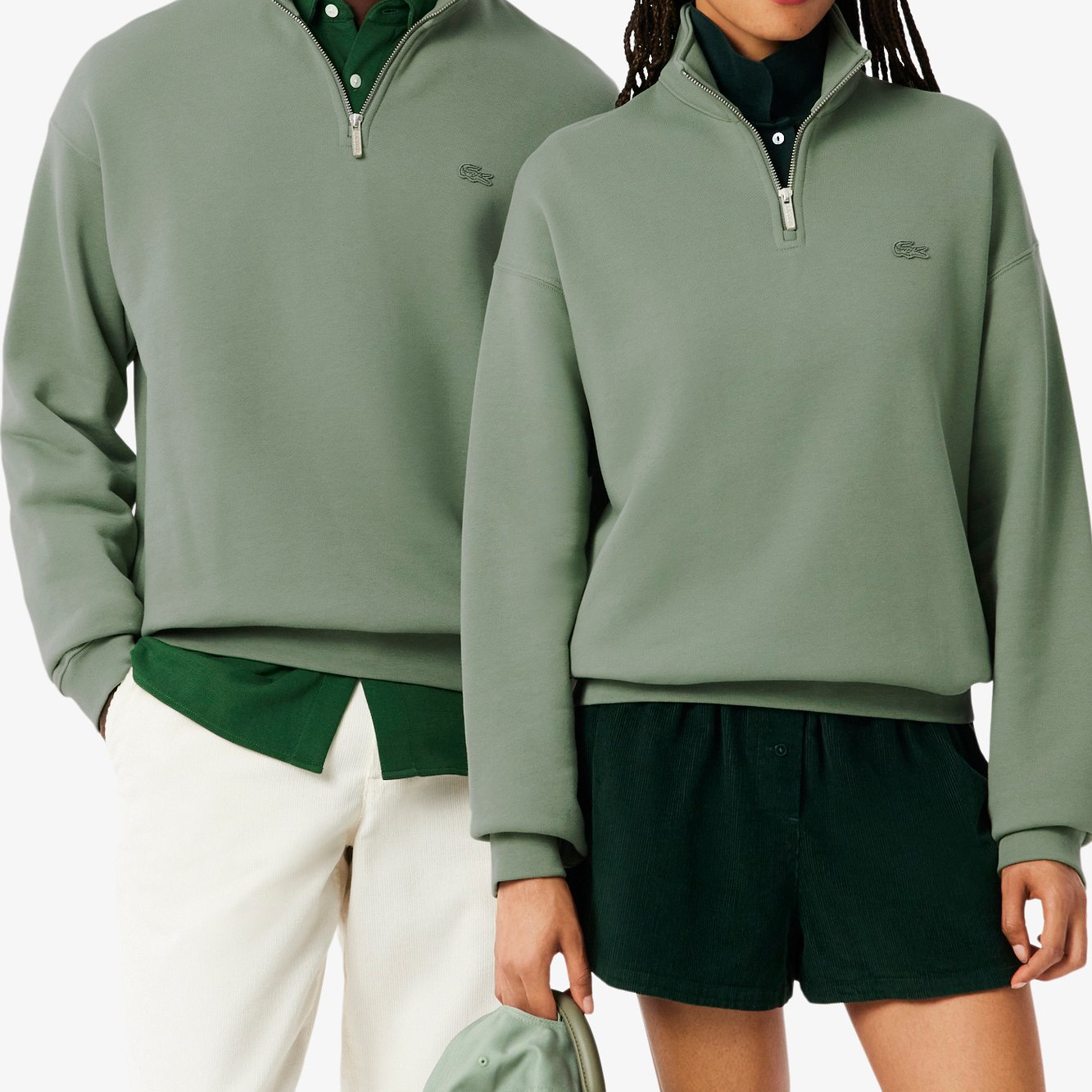 Sweatshirt unisexe Lacoste seconde main photo 2