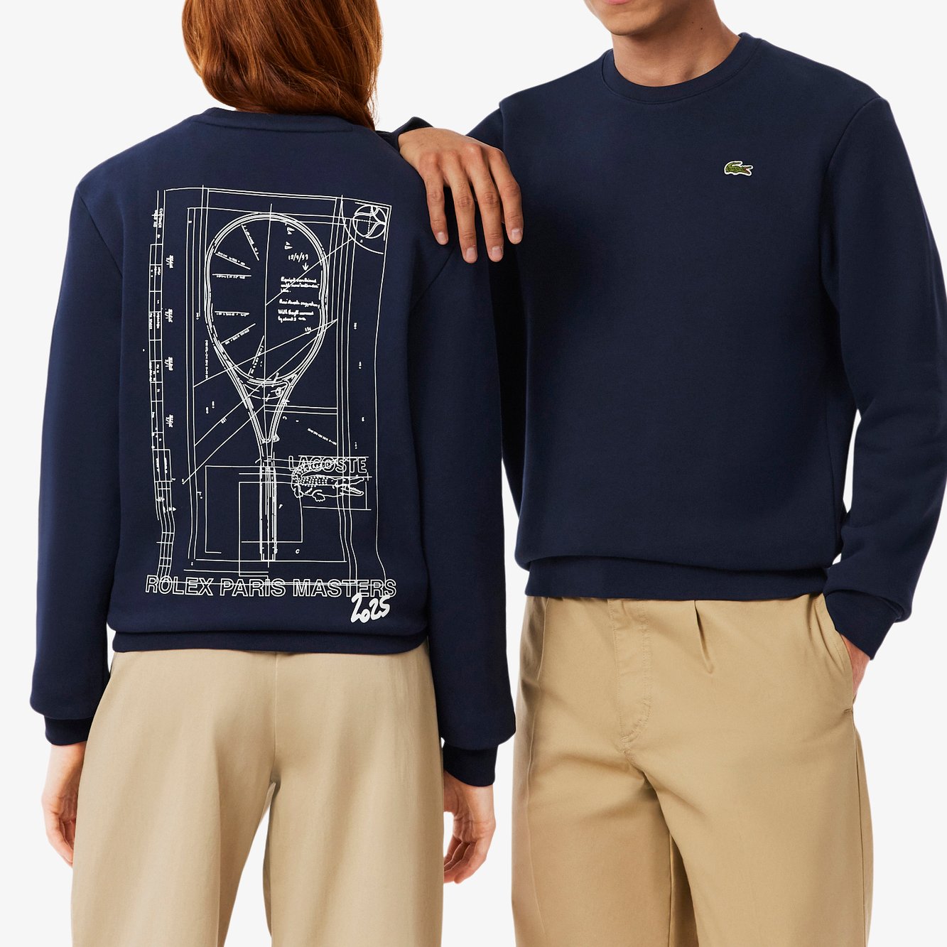 Sweatshirt unisexe Lacoste seconde main photo 2