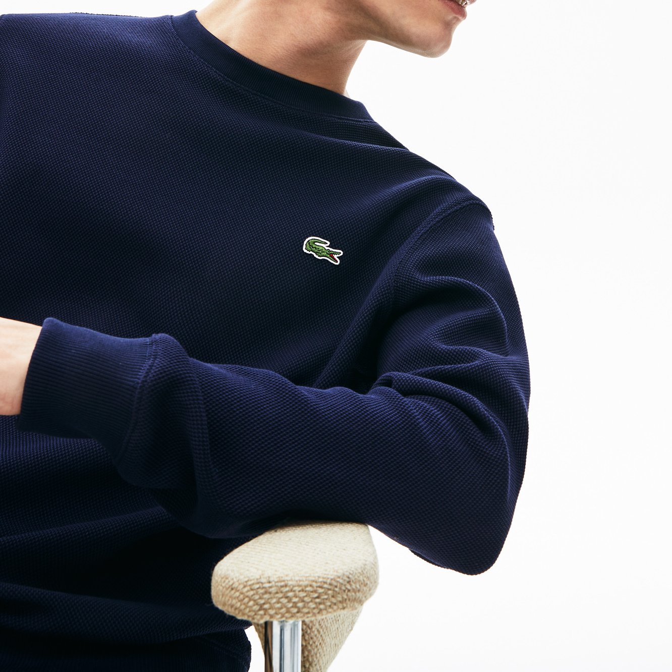 Sweatshirt homme Lacoste seconde main photo 2