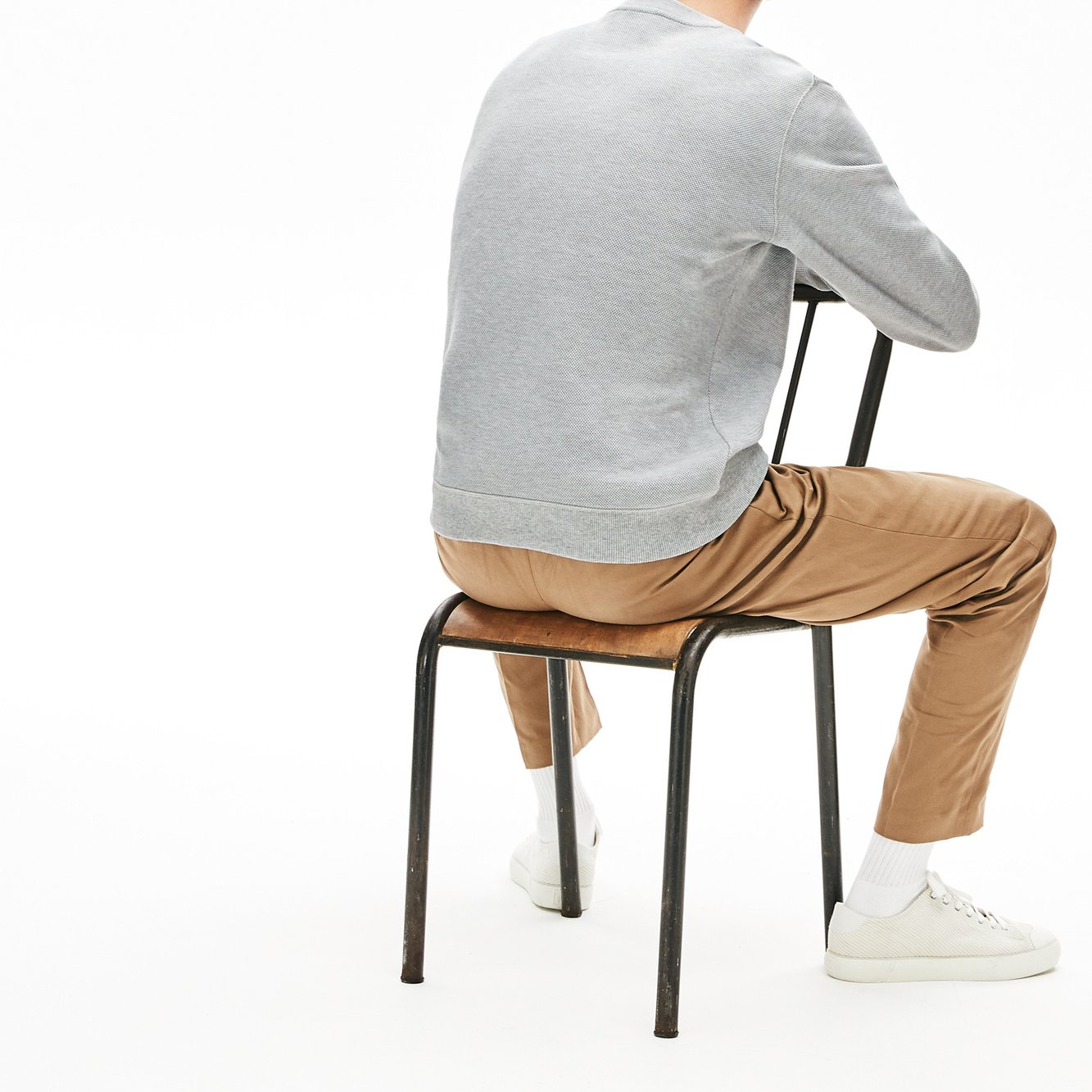 Sweatshirt homme Lacoste seconde main photo 3