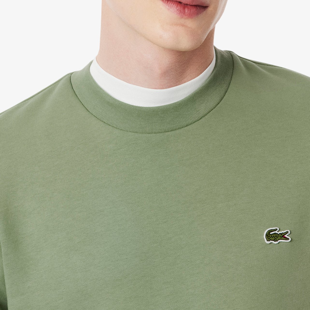 Sweatshirt homme Lacoste seconde main photo 3