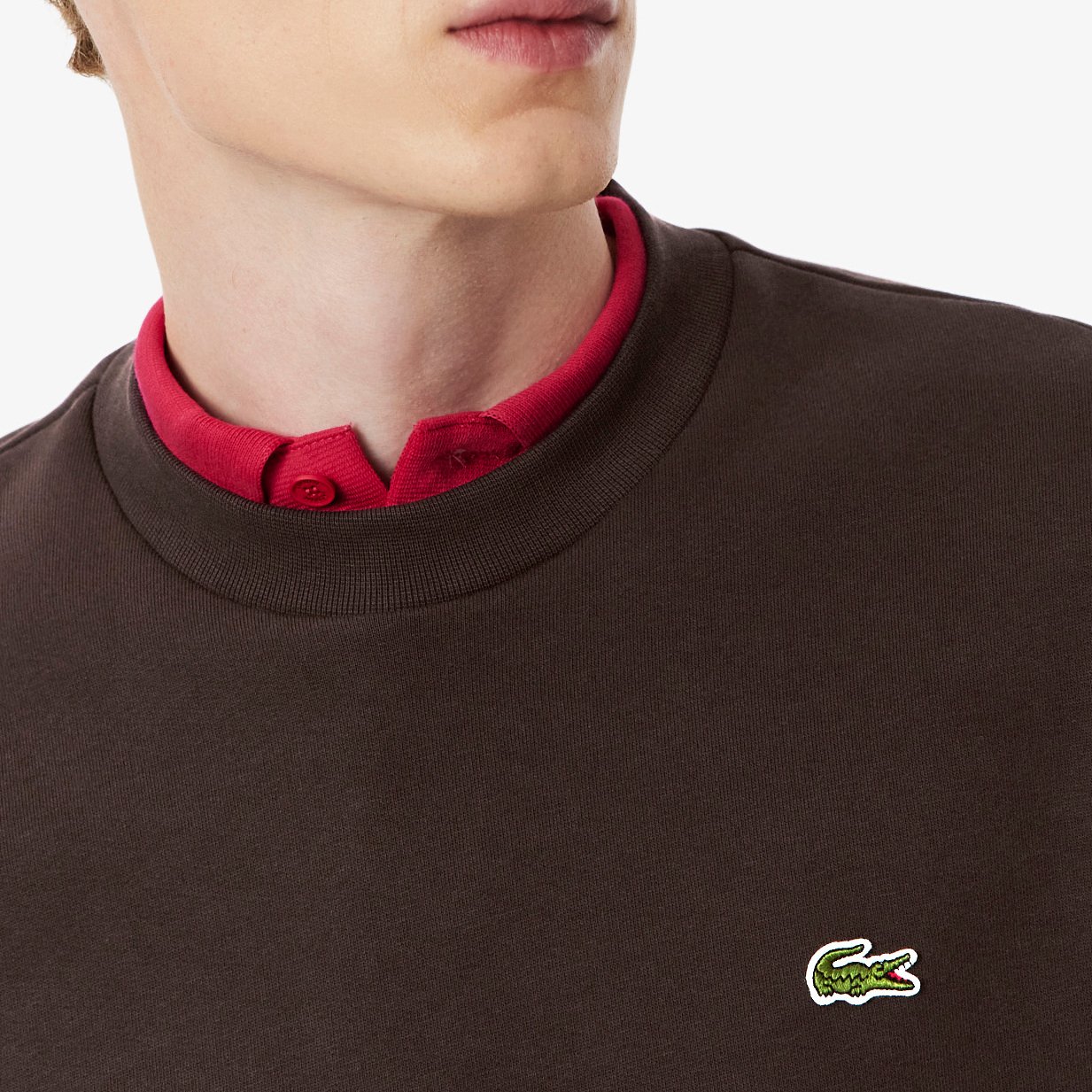 Sweatshirt homme Lacoste seconde main photo 3