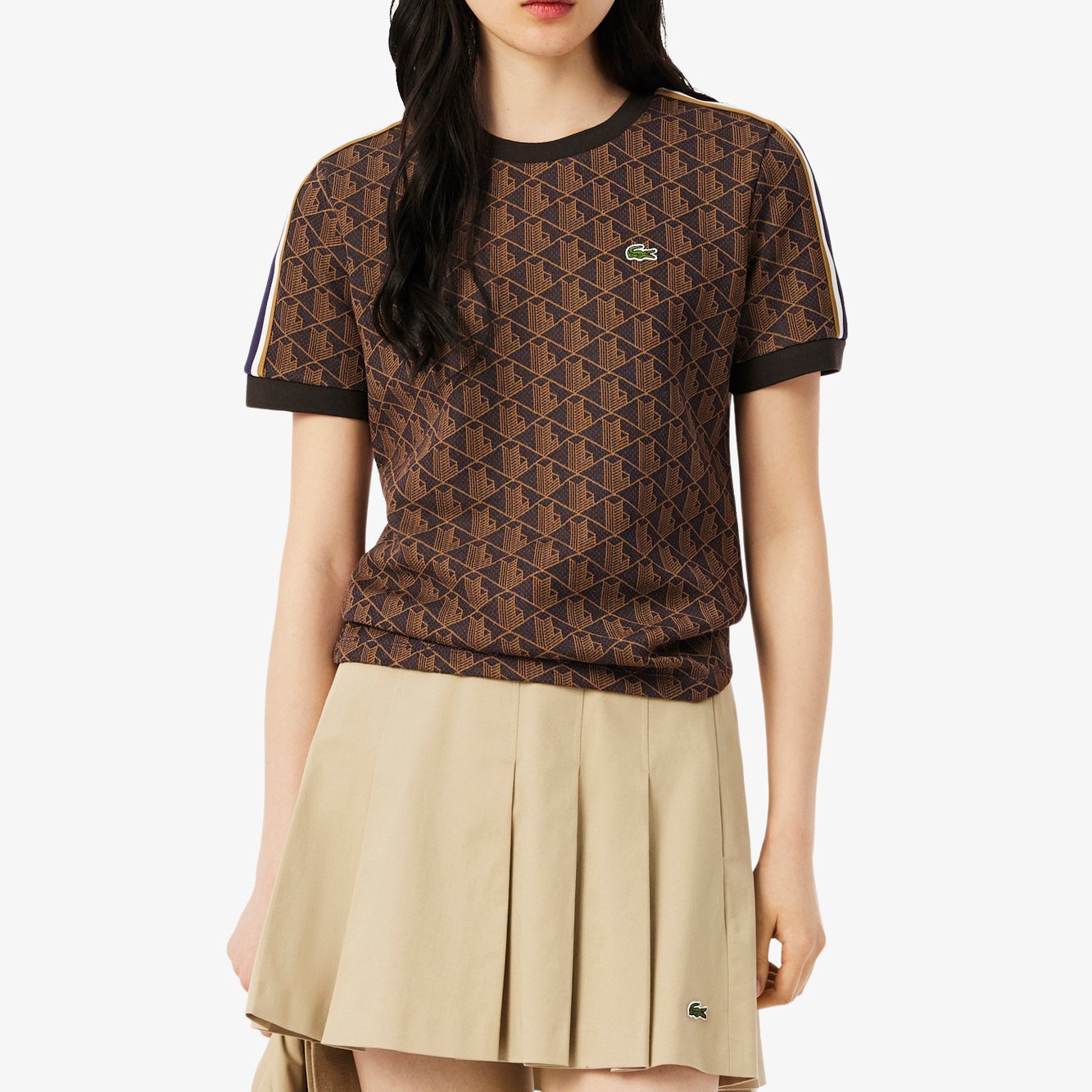 T-shirt femme Lacoste seconde main photo 2