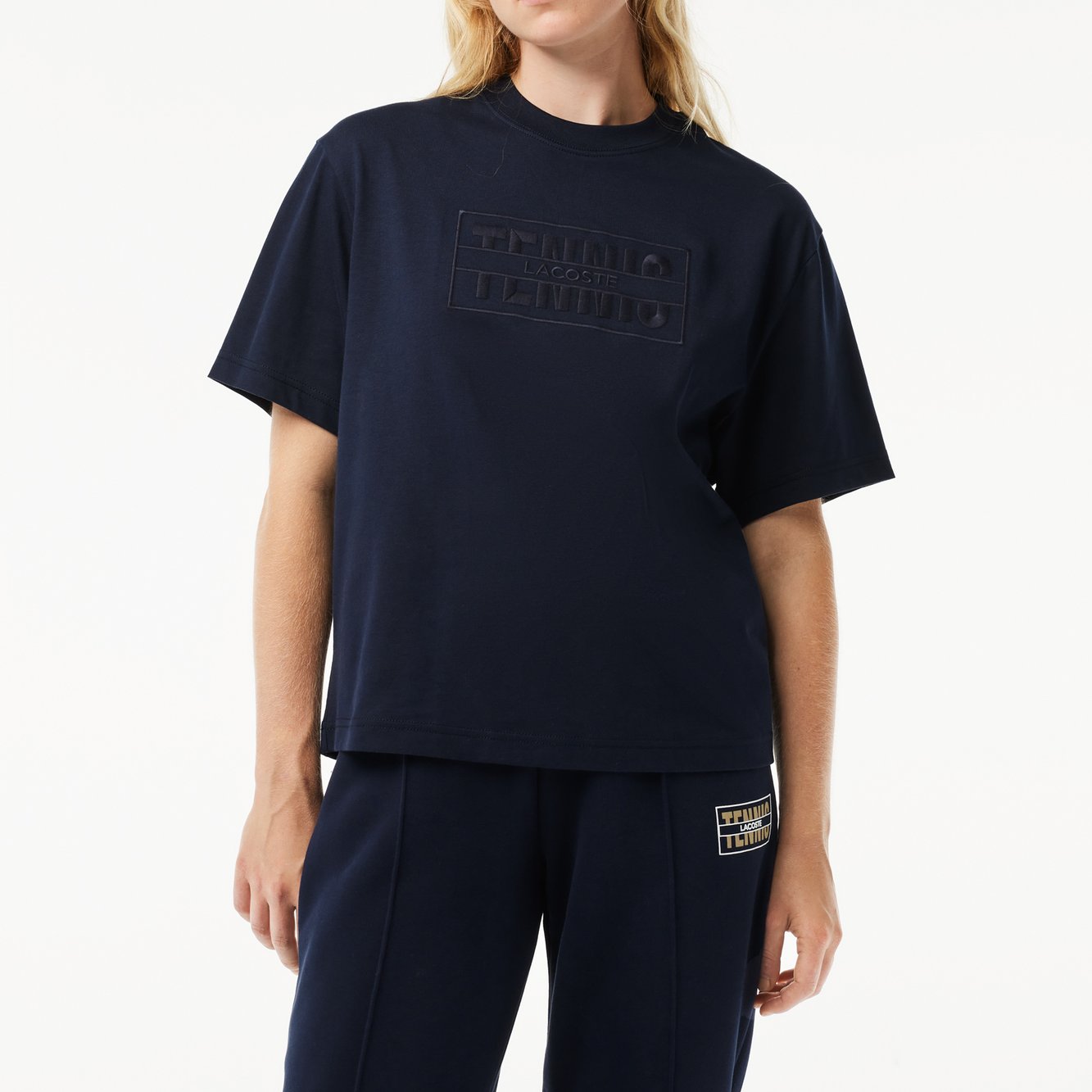 T-shirt femme Lacoste seconde main photo 2