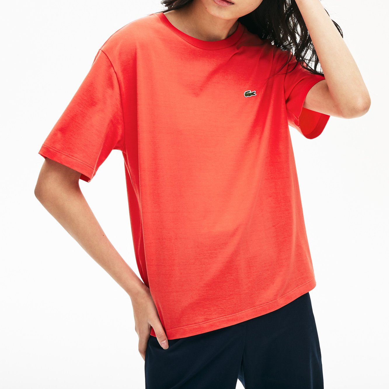 T-shirt femme Lacoste seconde main photo 2