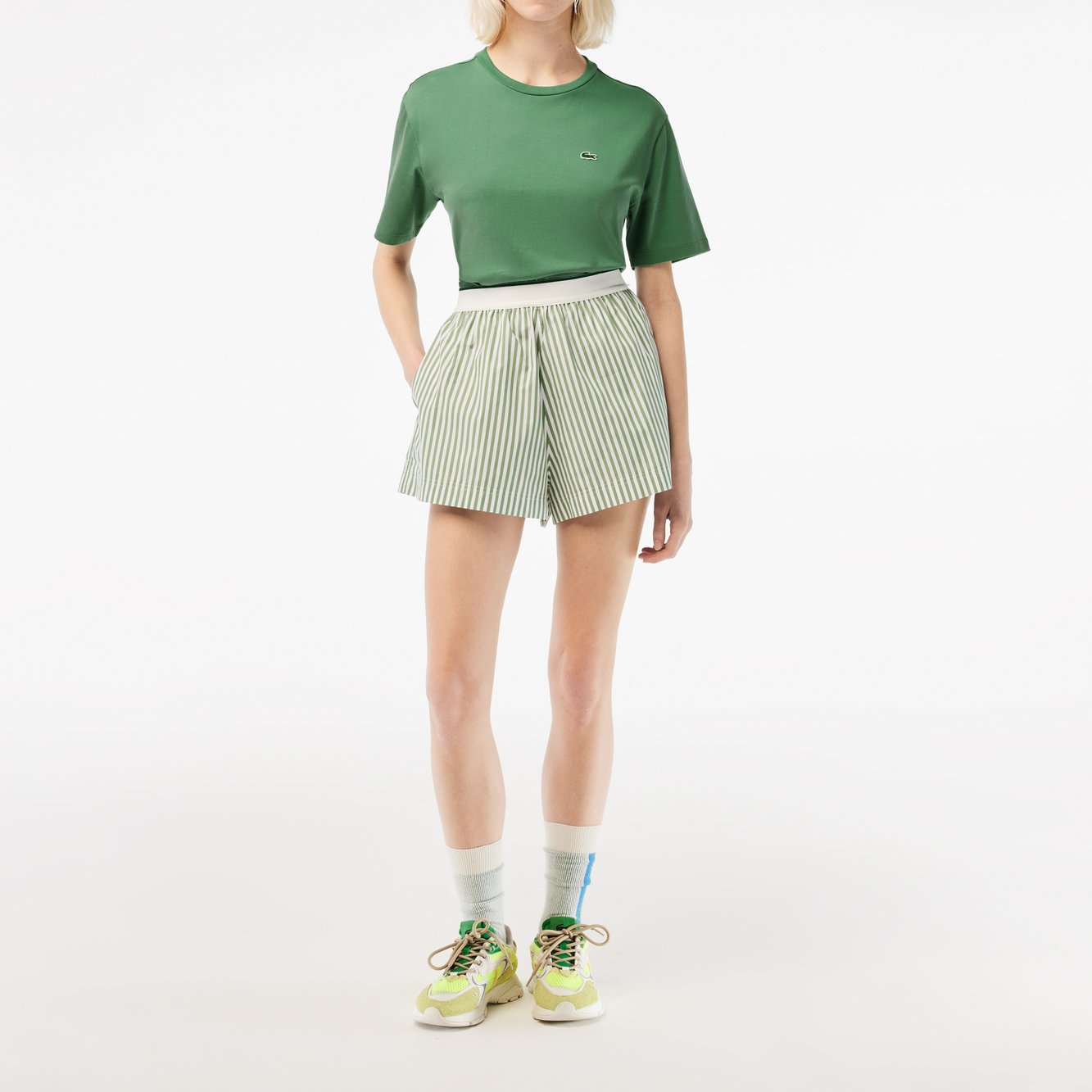 T-shirt femme Lacoste seconde main photo 2