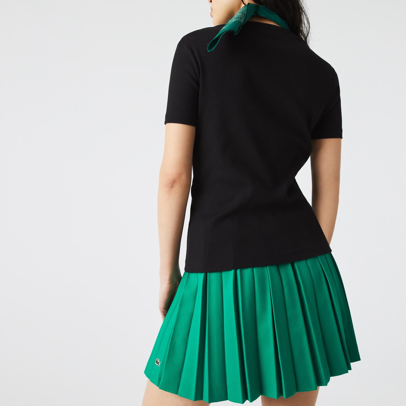 T-shirt femme Lacoste seconde main photo 3