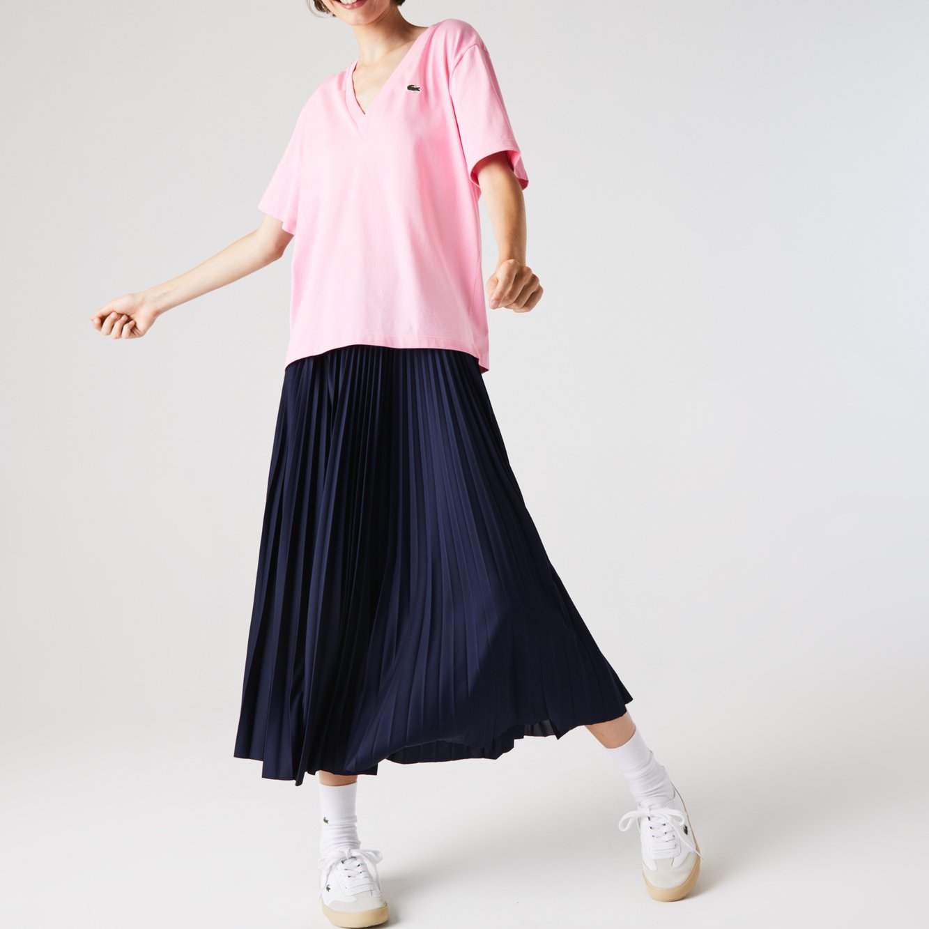 T-shirt femme Lacoste seconde main photo 3
