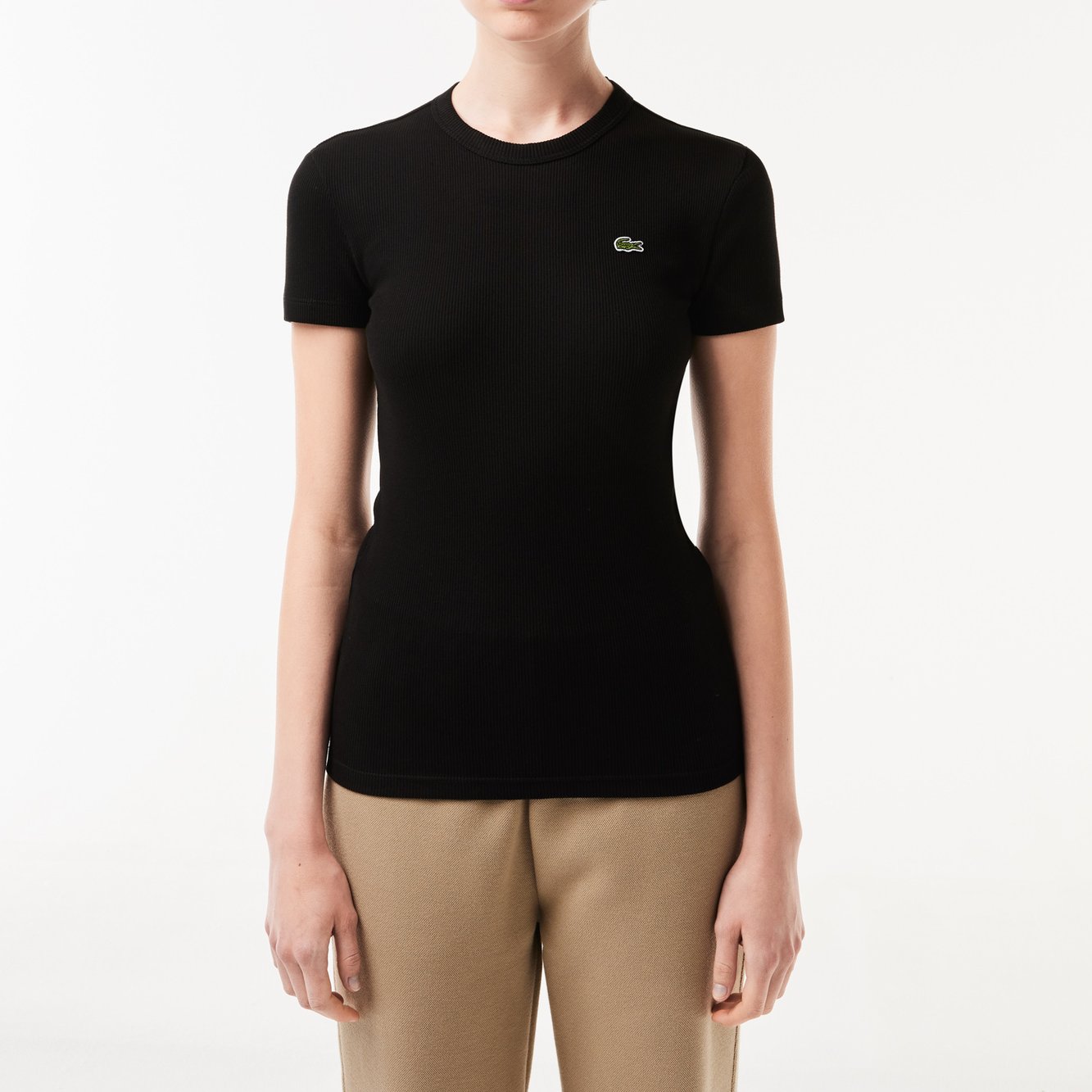 T-shirt femme Lacoste seconde main photo 2