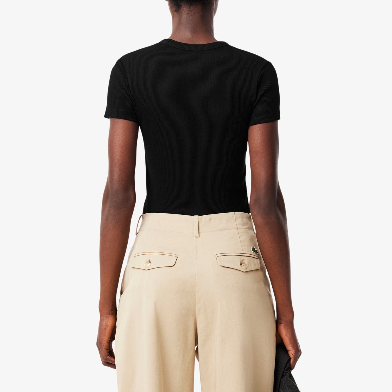 T-shirt femme Lacoste seconde main photo 4